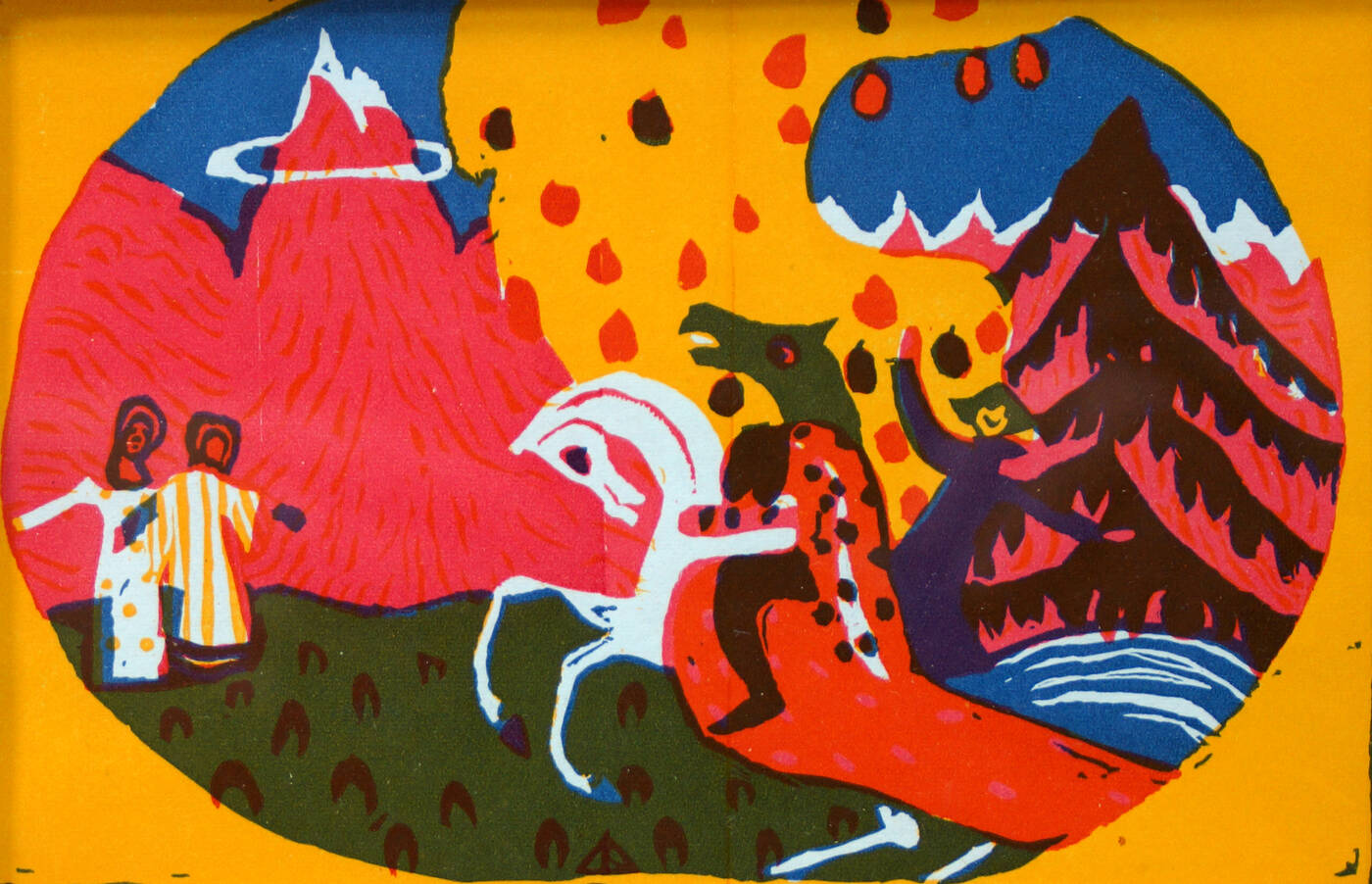 WASSILY KANDINSKY - 'Senza titolo'