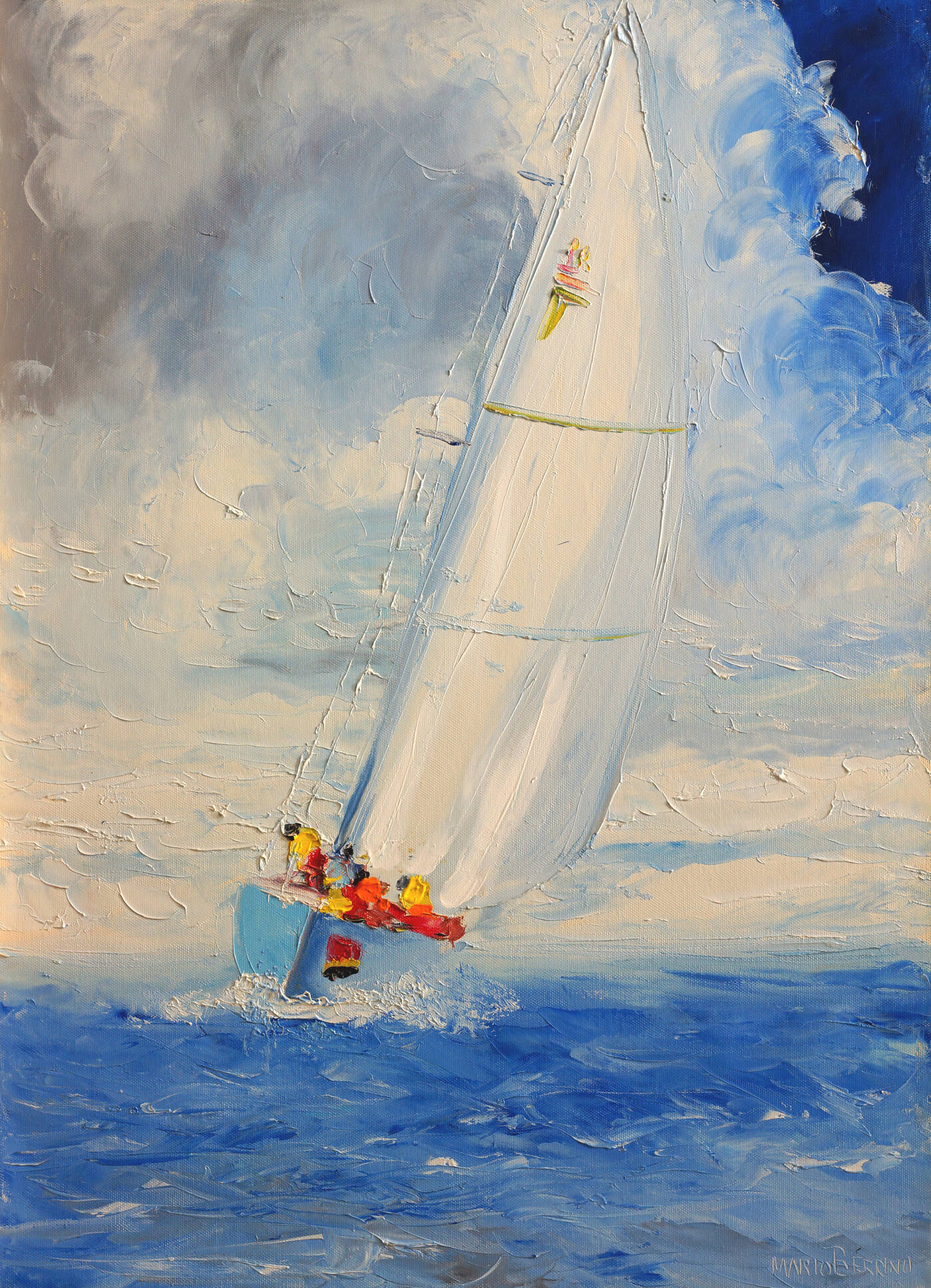 MARIO BERRINO - 'Regata ad Alassio' 2003