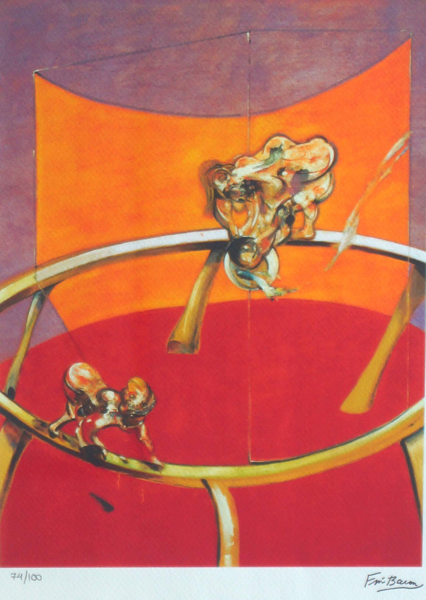FRANCIS BACON - 'Donna con bambino paralitico'