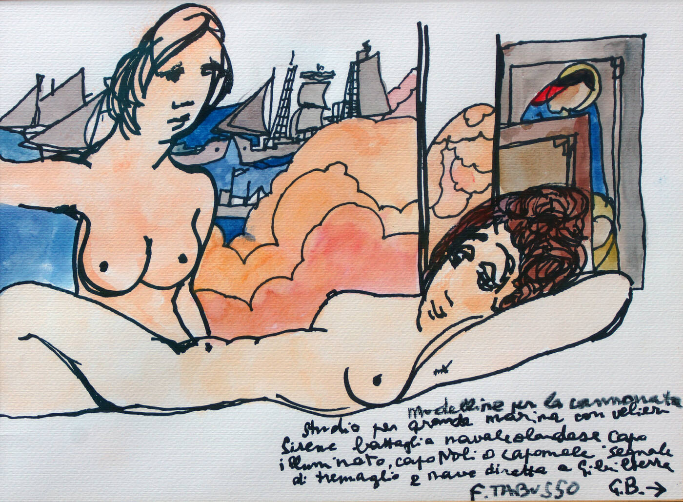 FRANCESCO TABUSSO - 'Modelline per la cannonata'