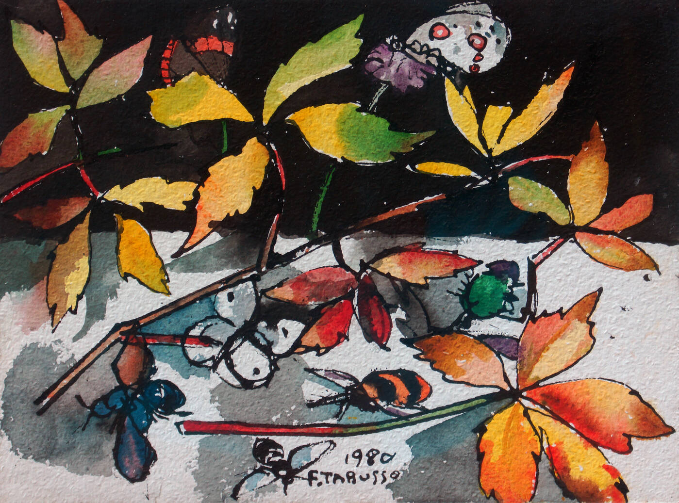 FRANCESCO TABUSSO - 'Natura morta' 1980