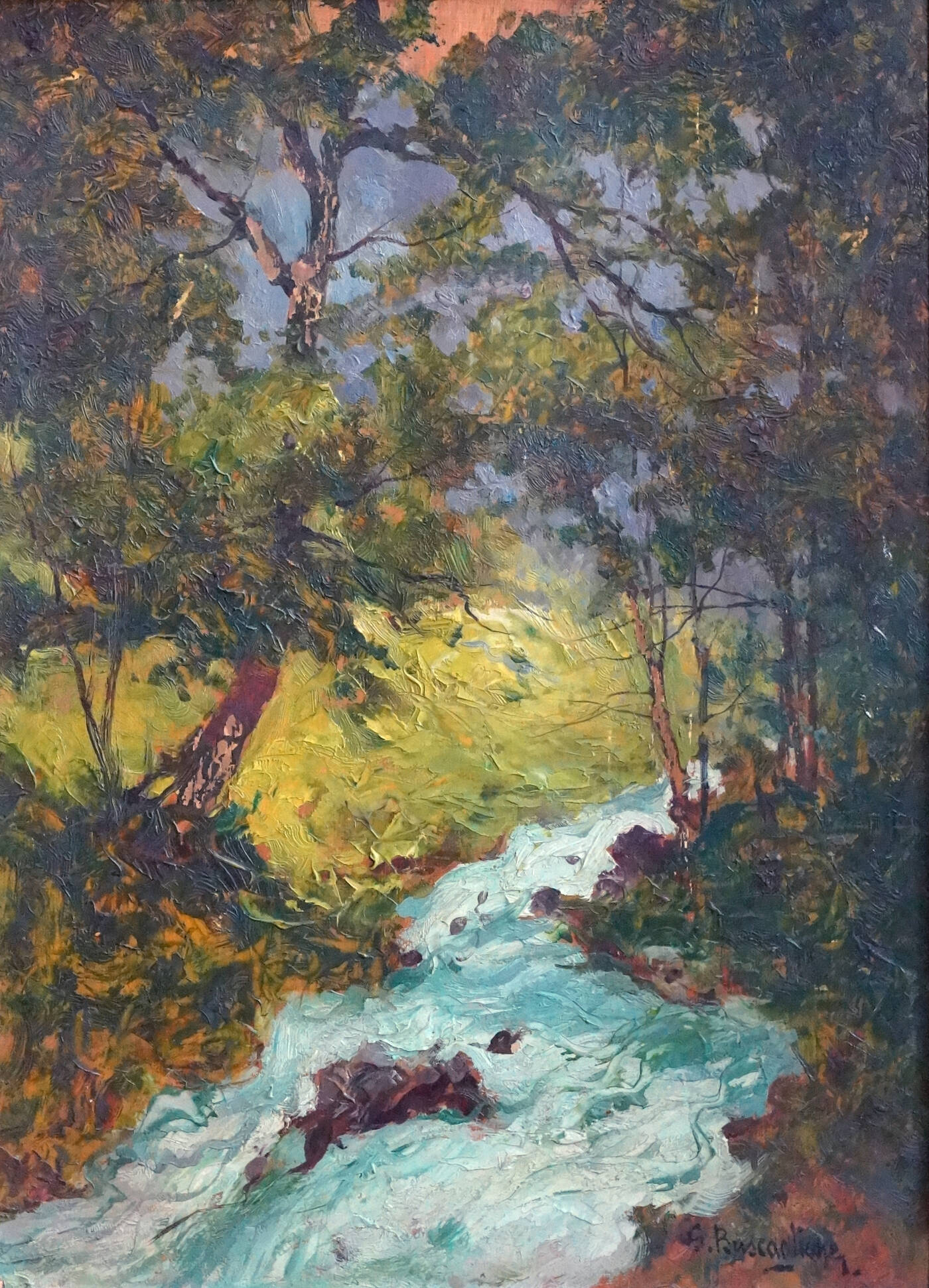 GIUSEPPE BUSCAGLIONE - 'Torrentello fra le piante'