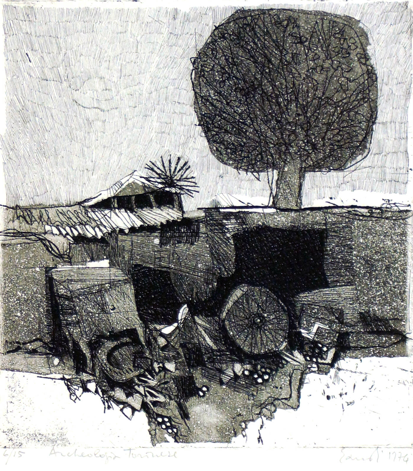 FERNANDO EANDI - 'Archeologia torinese' 1974 FERNANDO EANDI - 'Archeologia torinese' 1974