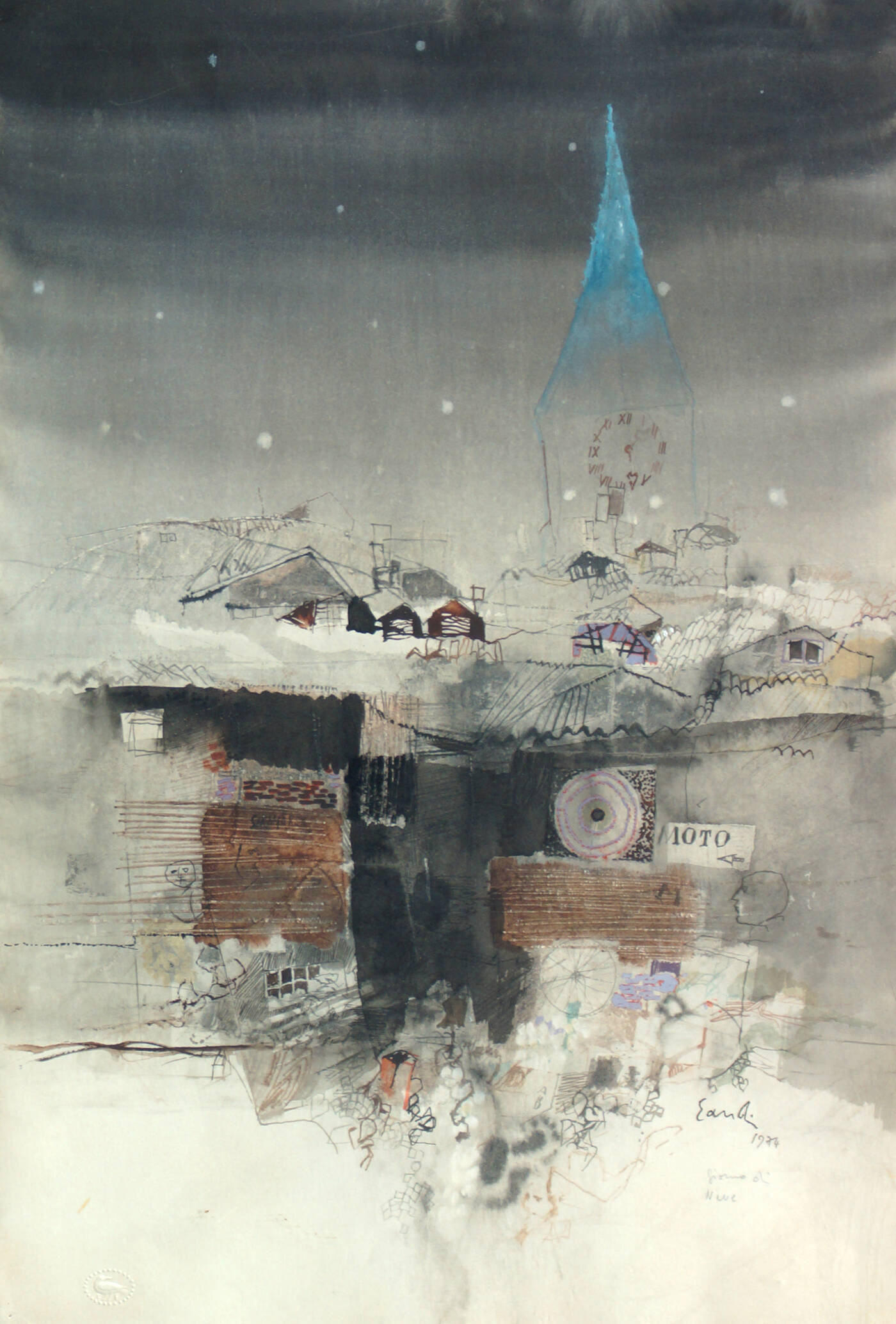 FERNANDO EANDI - 'Giorno di neve' 1974