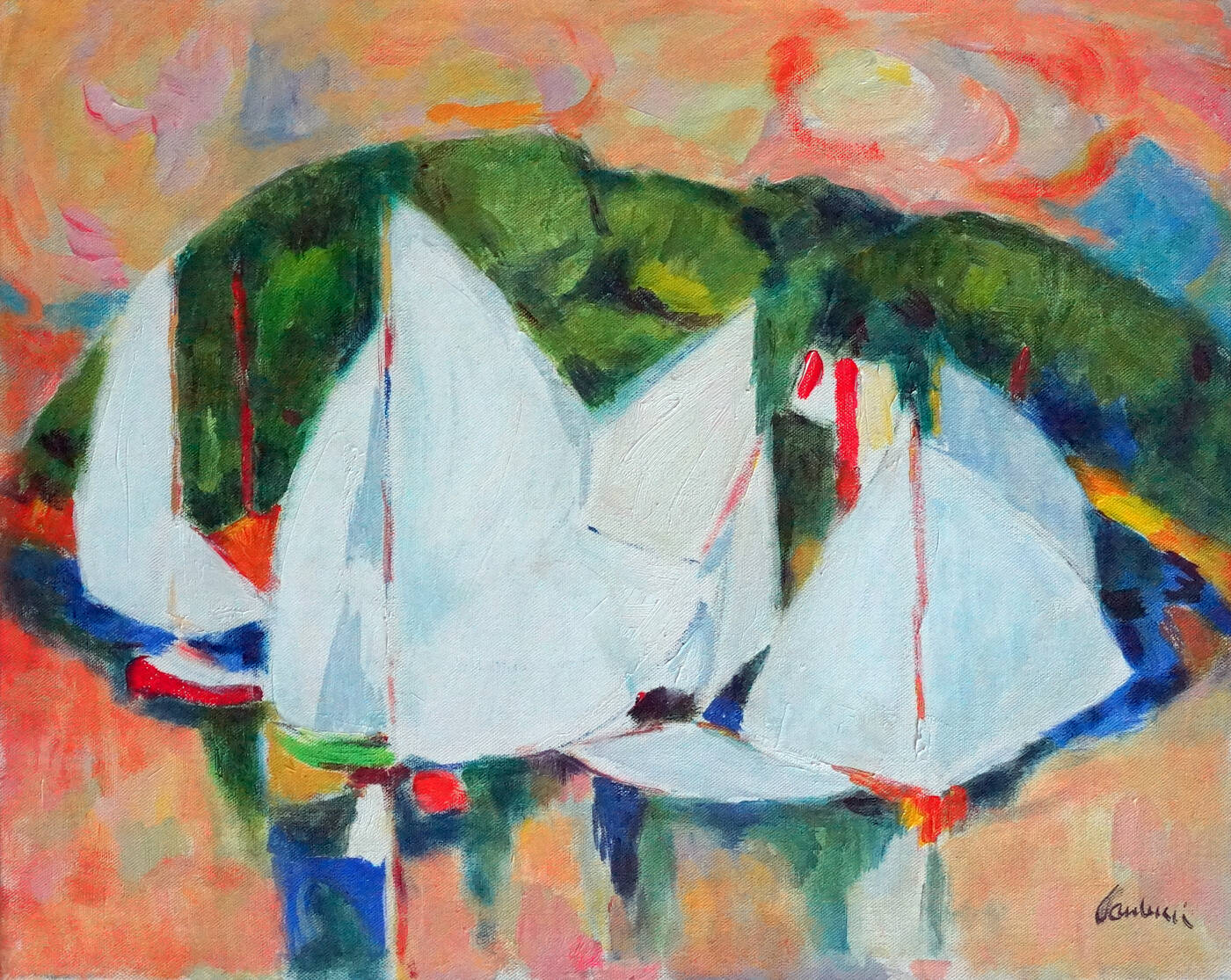 ENRICO PAULUCCI - 'Vele' anni '970