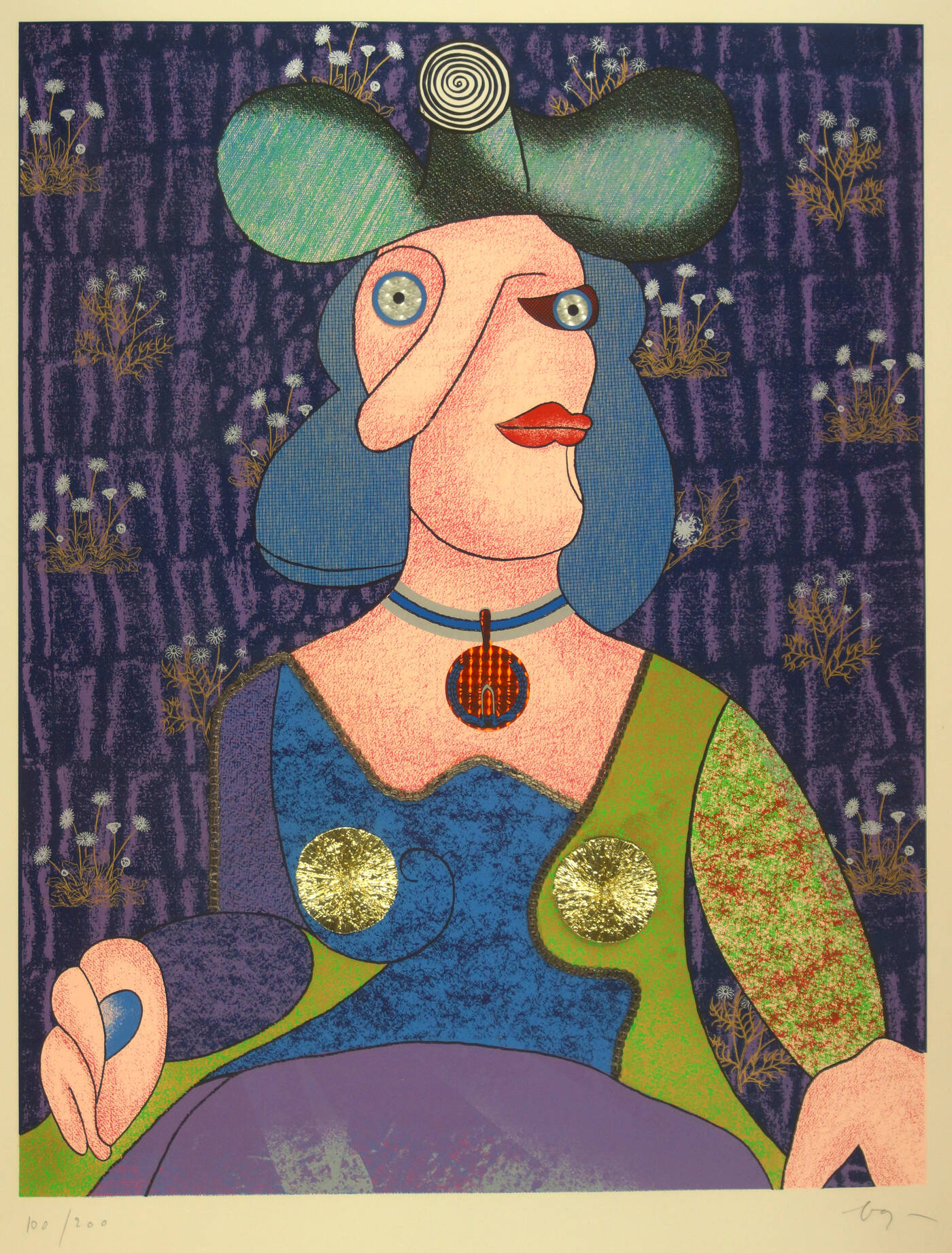 ENRICO BAJ - 'Figura'