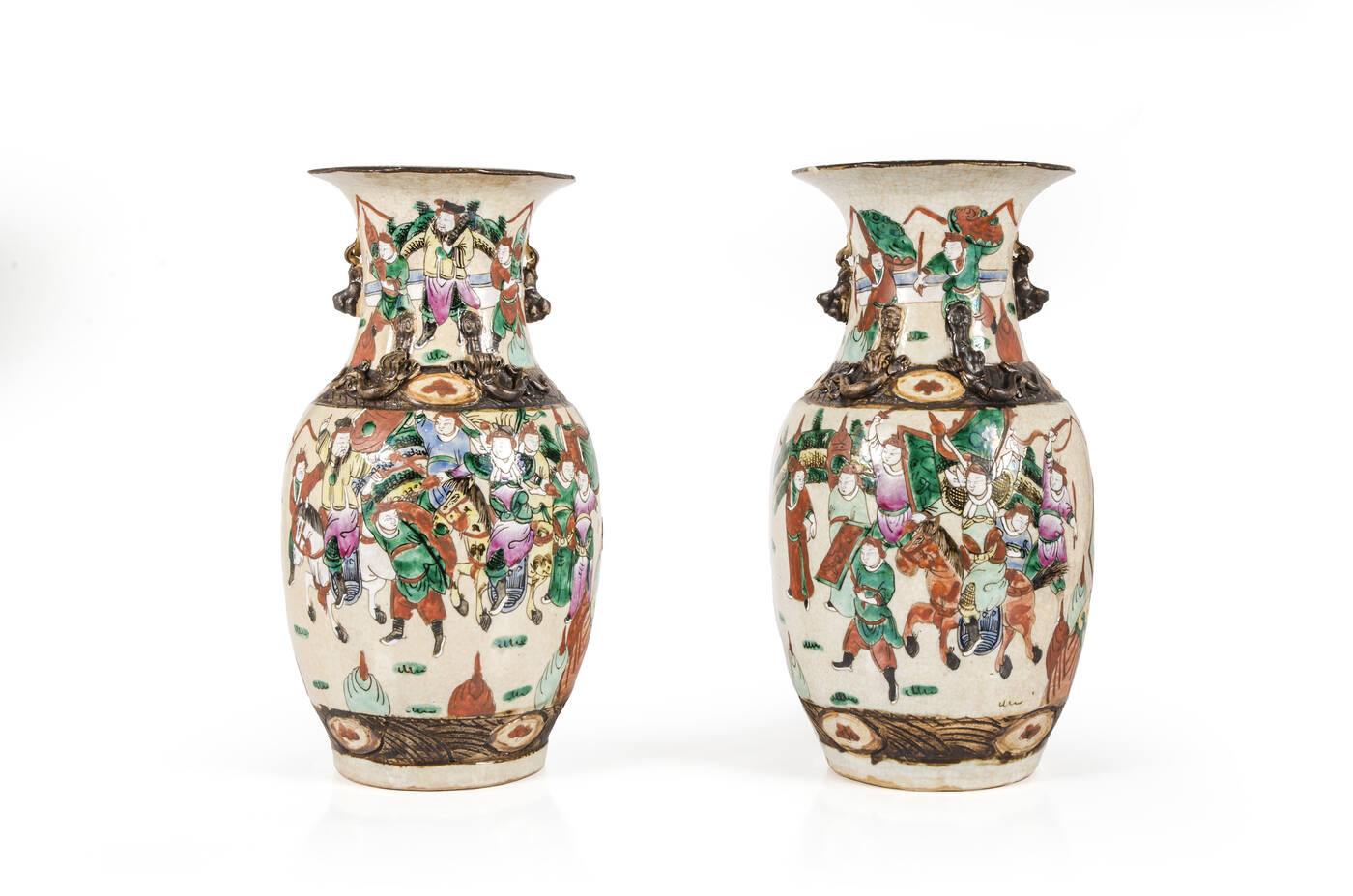 COPPIA DI VASI CINESI - XX secolo