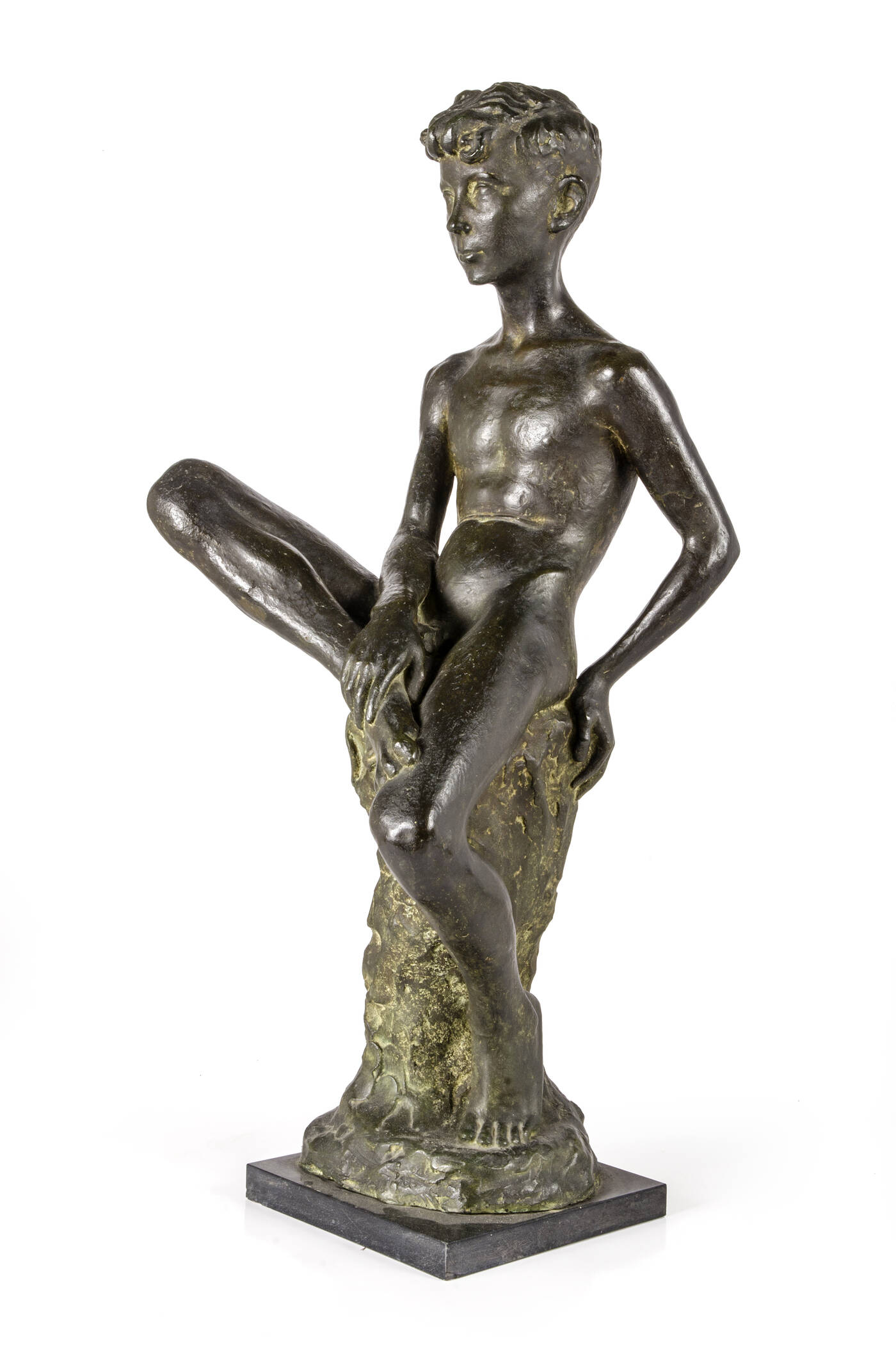 RENZO MOSCATELLI - 'Fanciullo in posa'