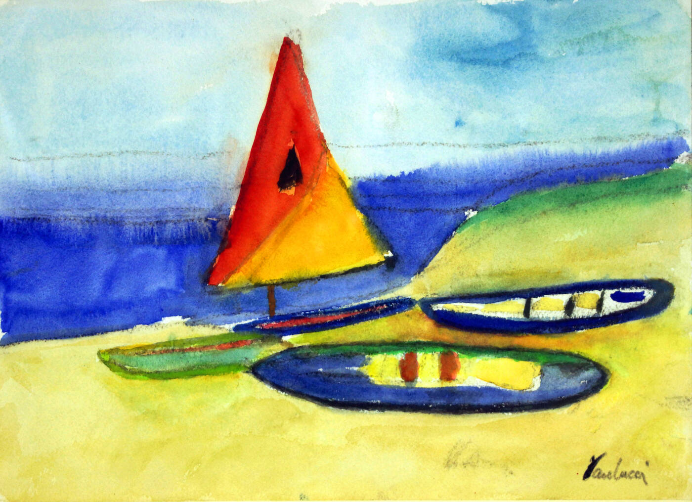 ENRICO PAULUCCI - 'Ricordo di una cartolina dall'America'