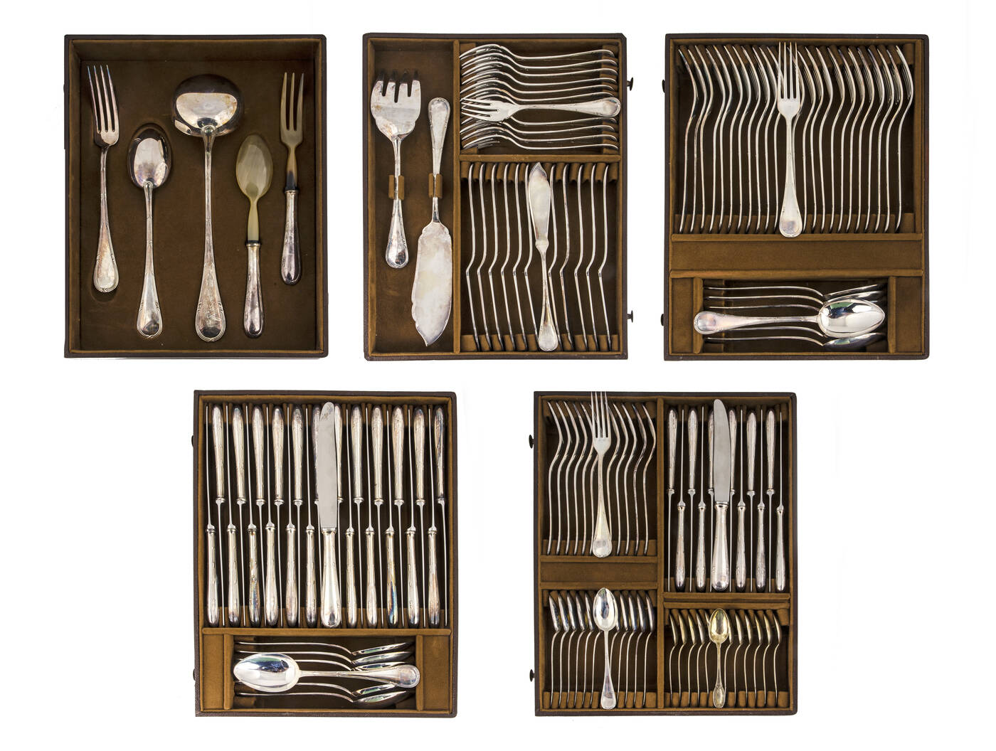 SERVIZIO DI POSATE IN ARGENTO