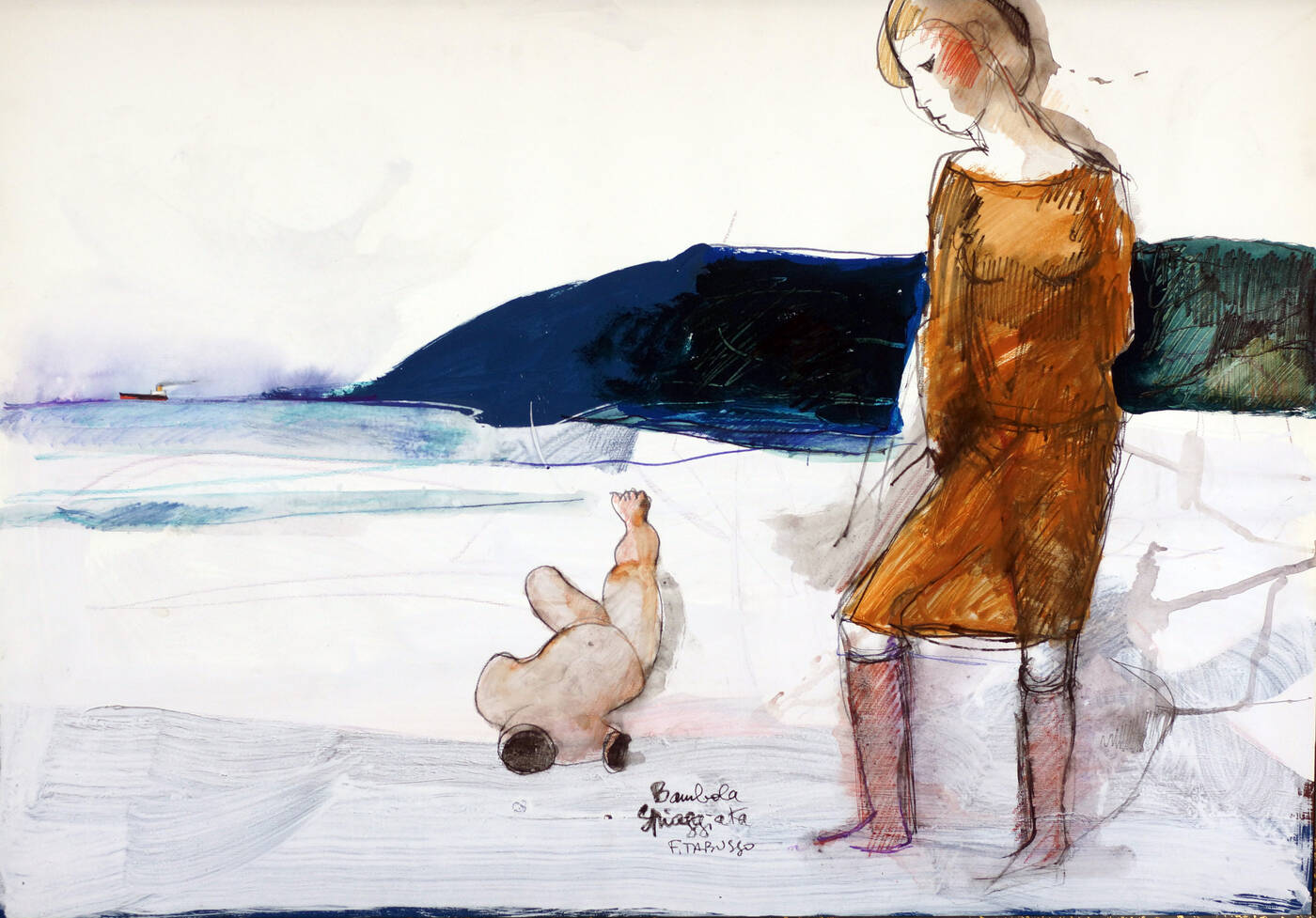 FRANCESCO TABUSSO - 'Bambola spiaggiata' 