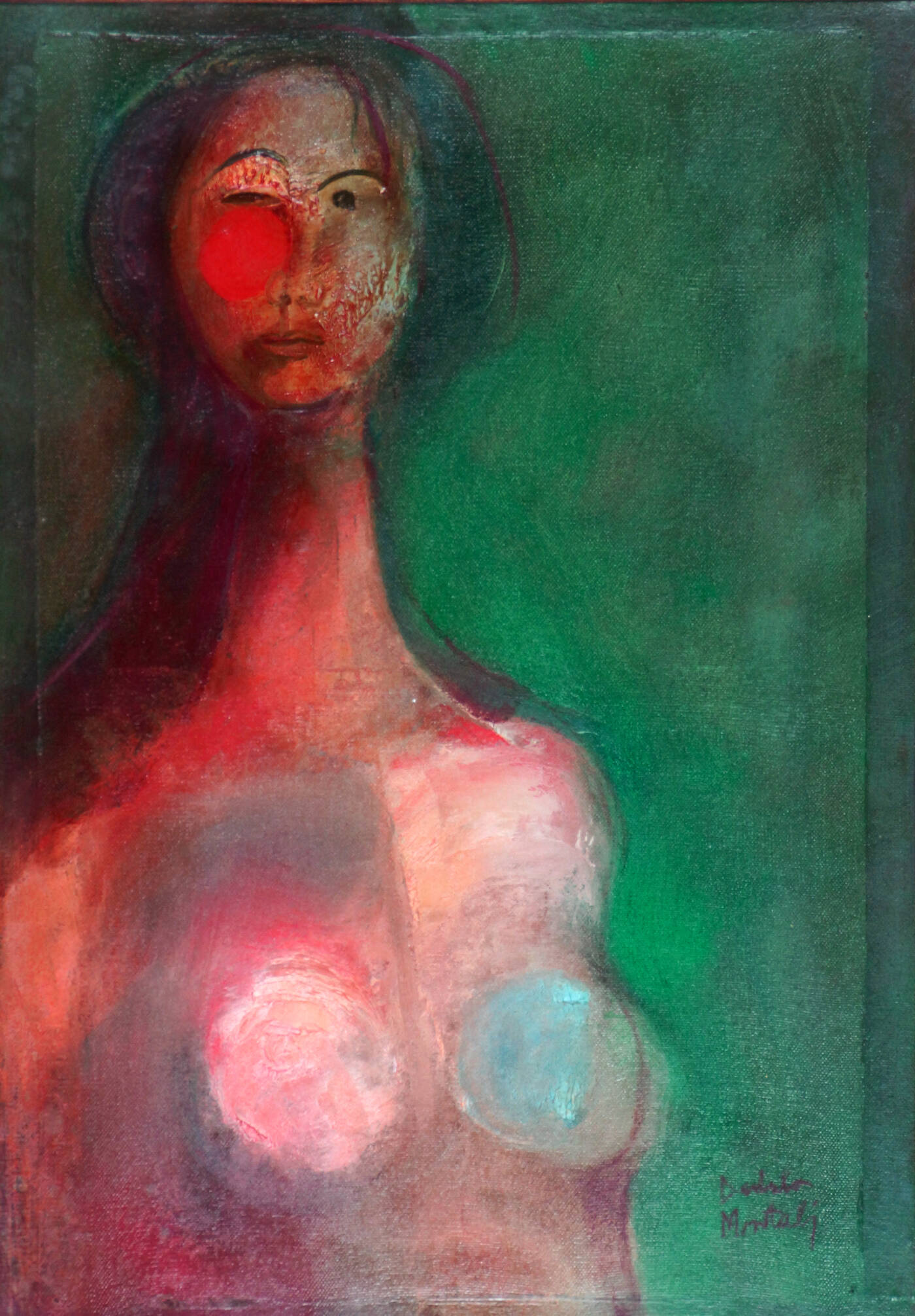 DEDALO MONTALI - 'Figura nuda' 1960