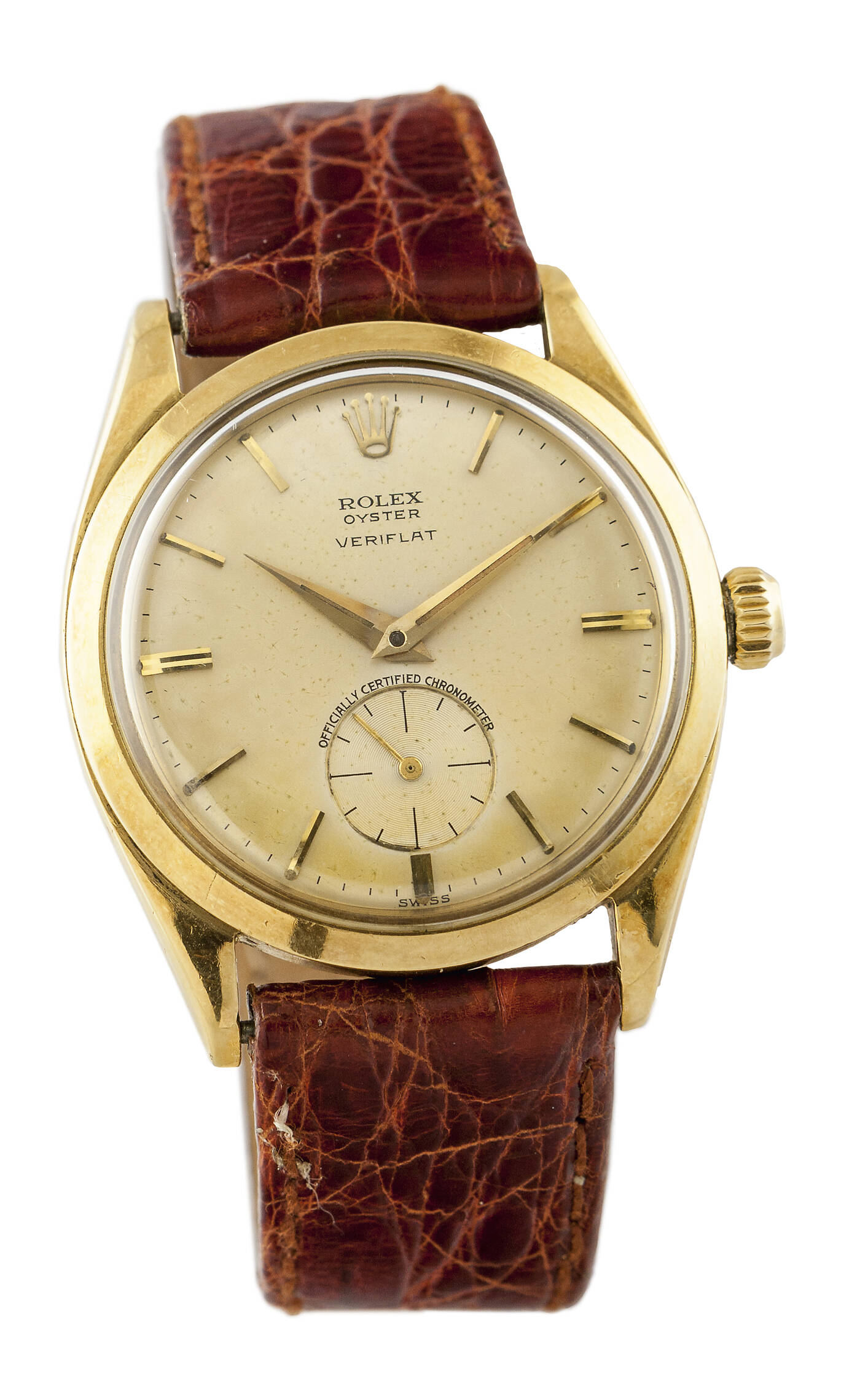 ROLEX - Oyster Veriflat  ref. 6512, 1959