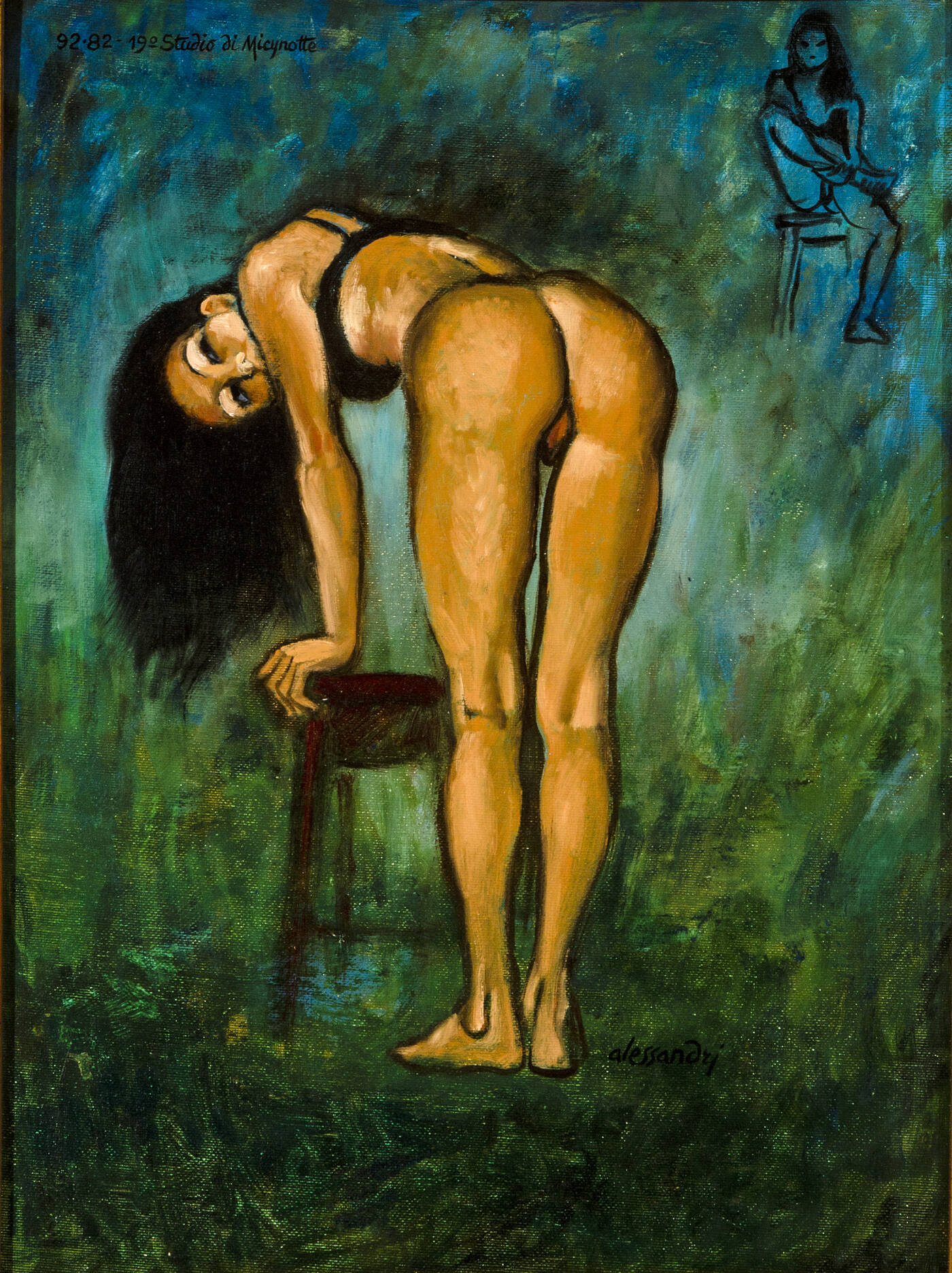 LORENZO ALESSANDRI - '19° studio di micygnotte' 3/11/1992