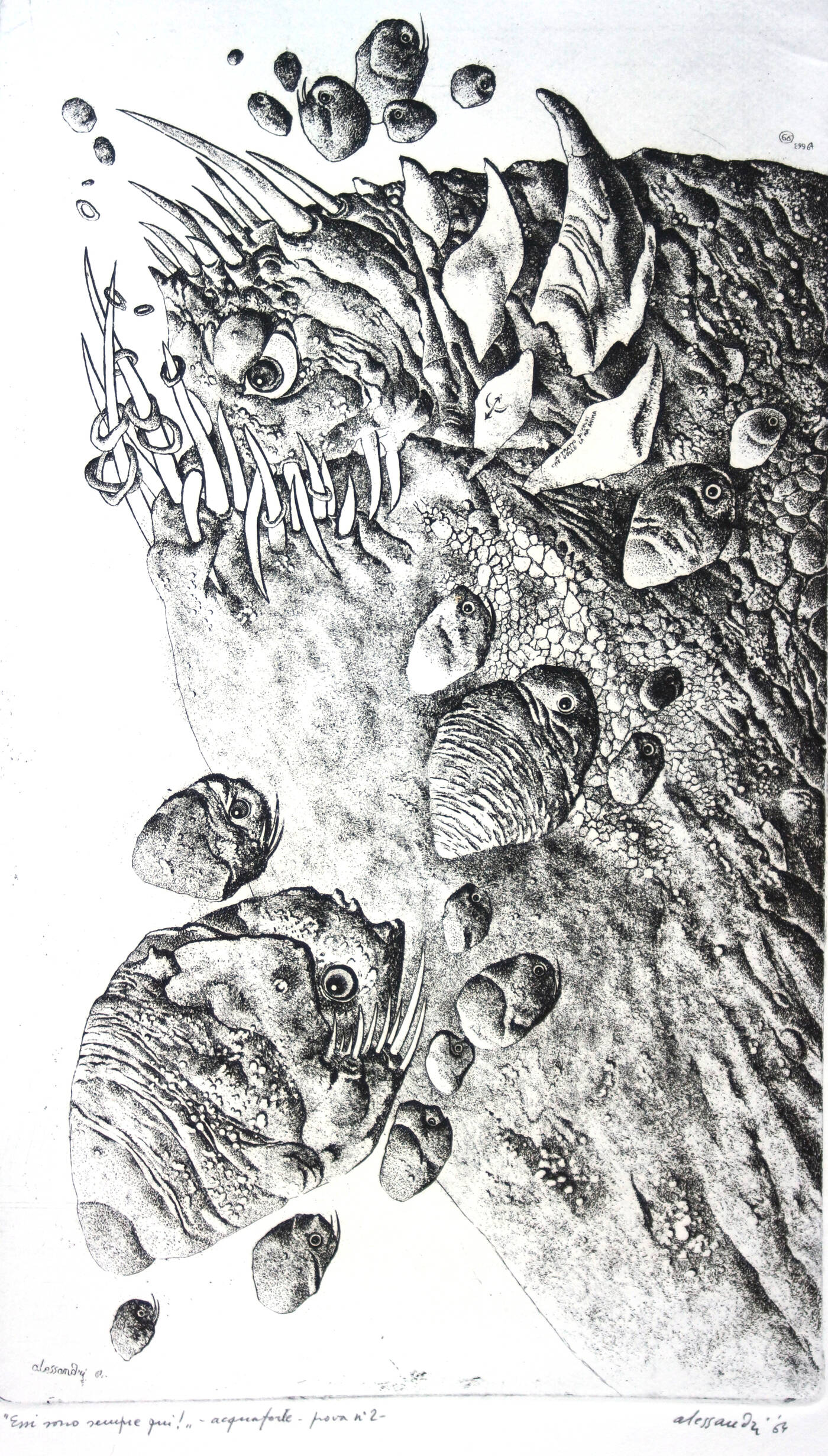 LORENZO ALESSANDRI - 'Essi sono sempre qui' 1964