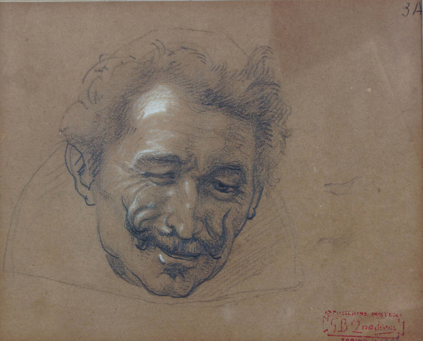 GIOVANNI BATTISTA QUADRONE - 'Studio di carattere' 1871-72