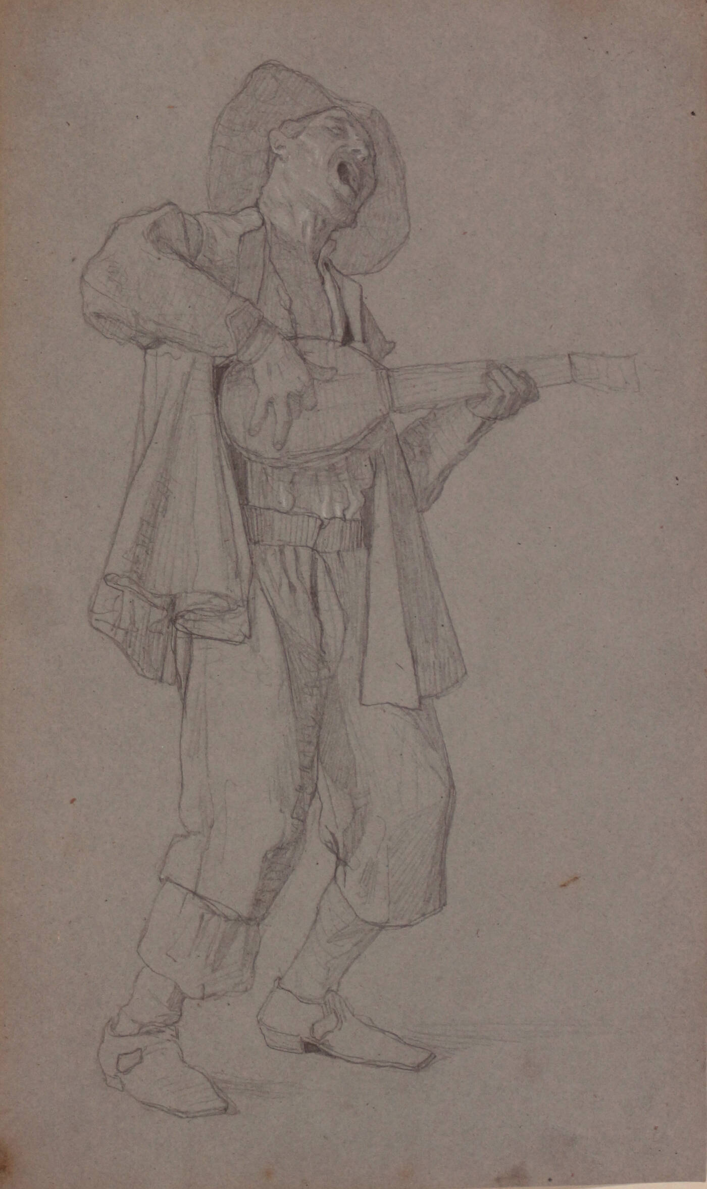 GIOVANNI BATTISTA QUADRONE - 'Cantastorie' 1873-75