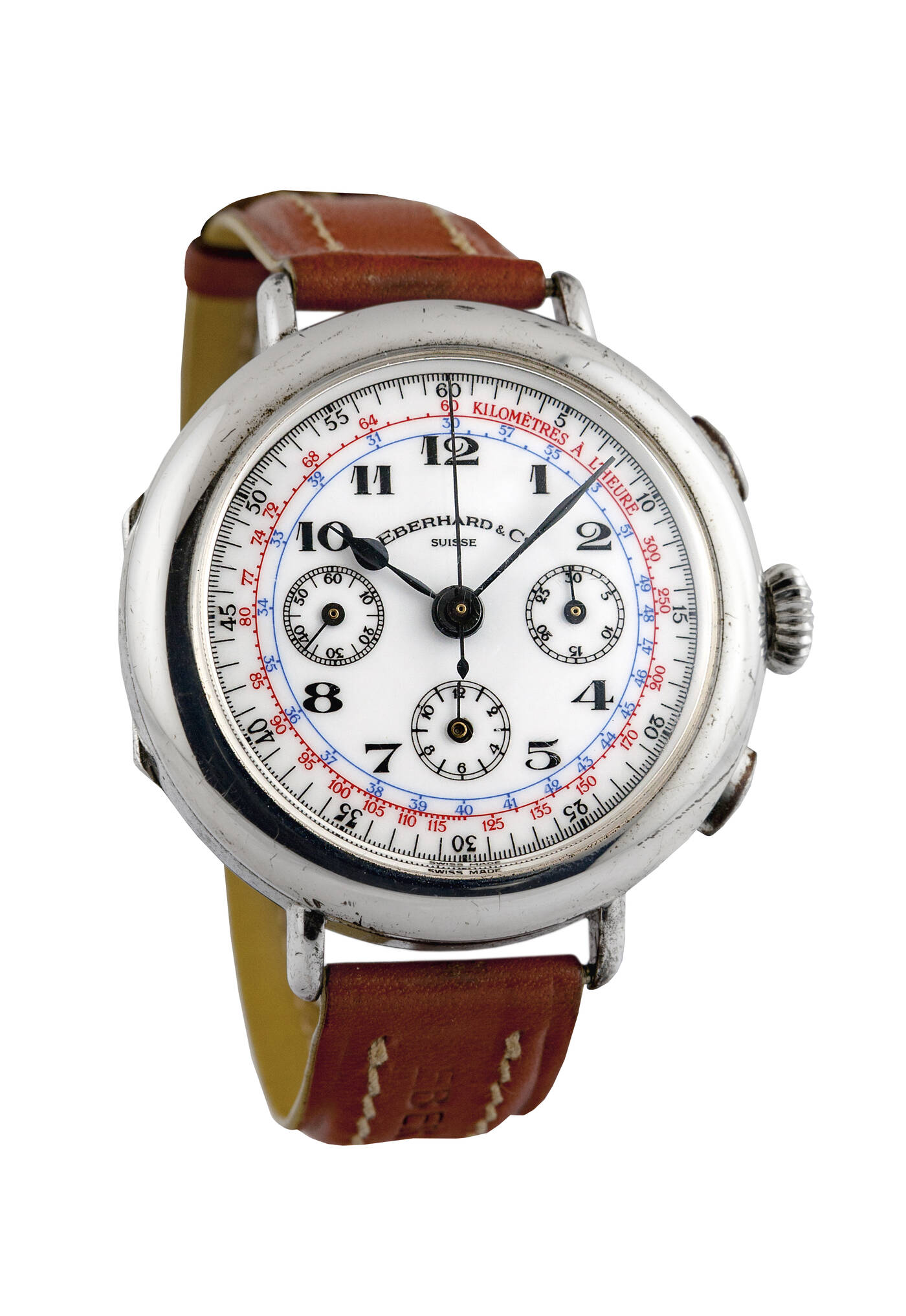 EBERHARD - Cronografo a tre contatori, anni '90