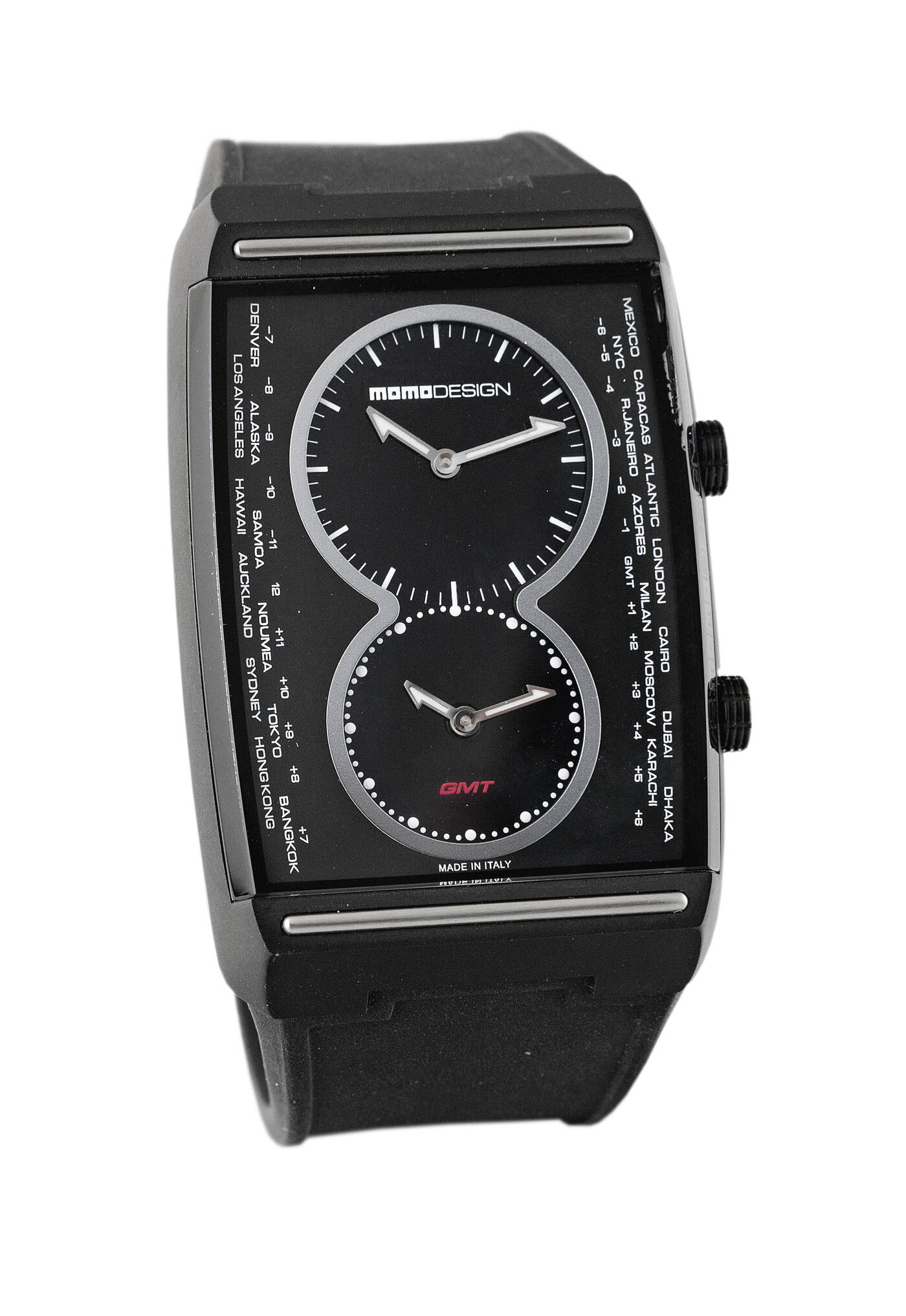 MOMO DESIGN - Mod. 'Dual Time GMT', serie recente 