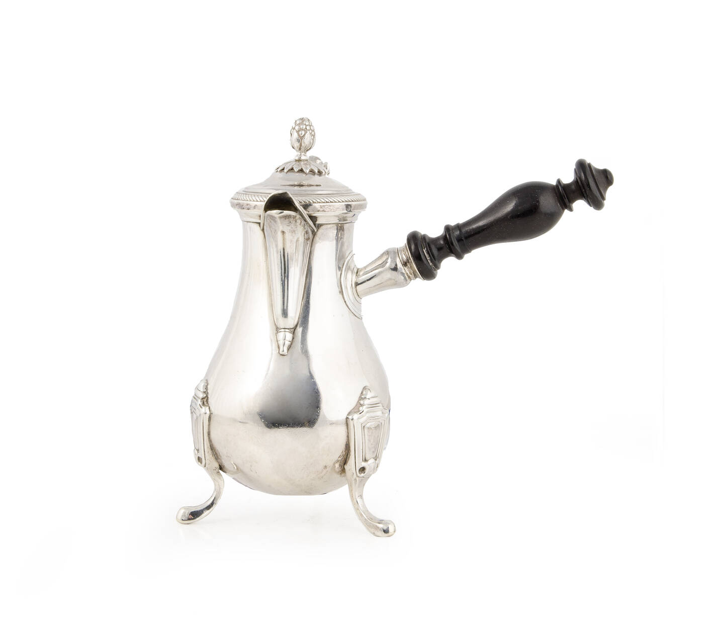 CAFFETTIERA EGOISTE IN ARGENTO