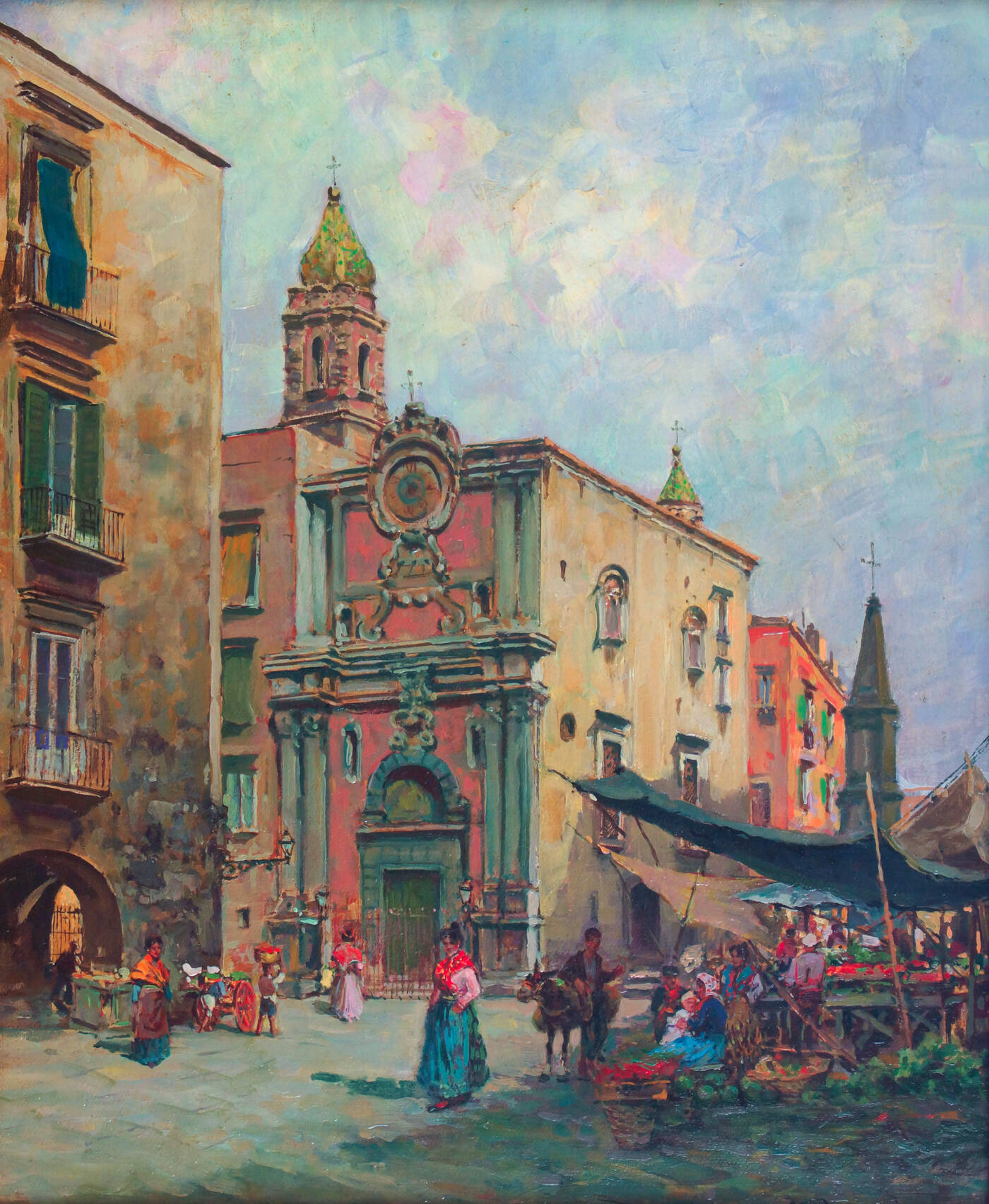 CARLO BRANCACCIO - 'Porta Capuana a Napoli'