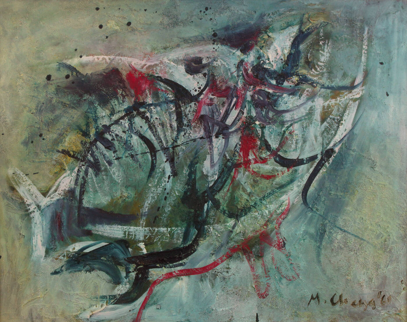 MAURO CHESSA - 'Pesci' 1960