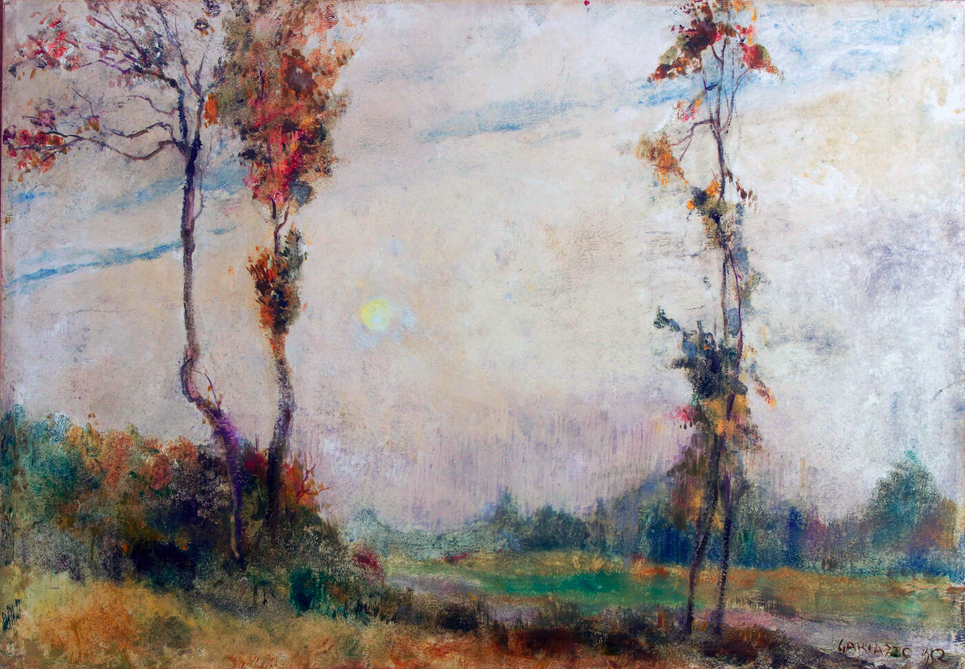 PIER ANTONIO GARIAZZO - 'Alberi solitari'