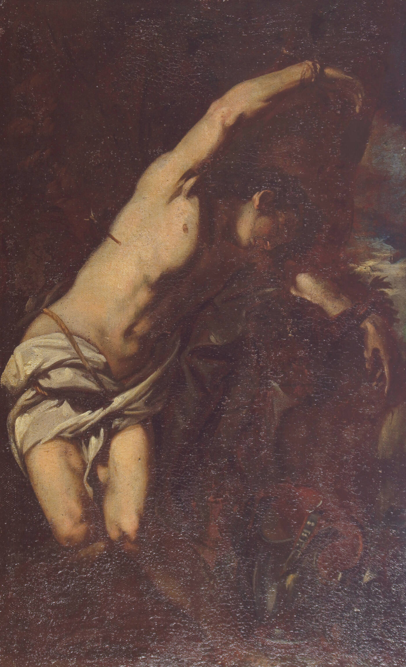 PITTORE ANONIMO DEL XVII SECOLO  - 'San Sebastiano'
