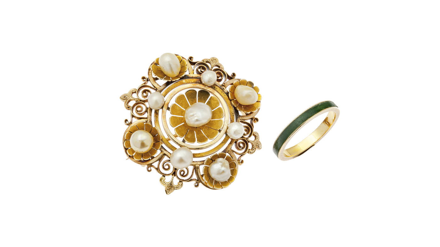 LOTTO DI DUE GIOIELLI