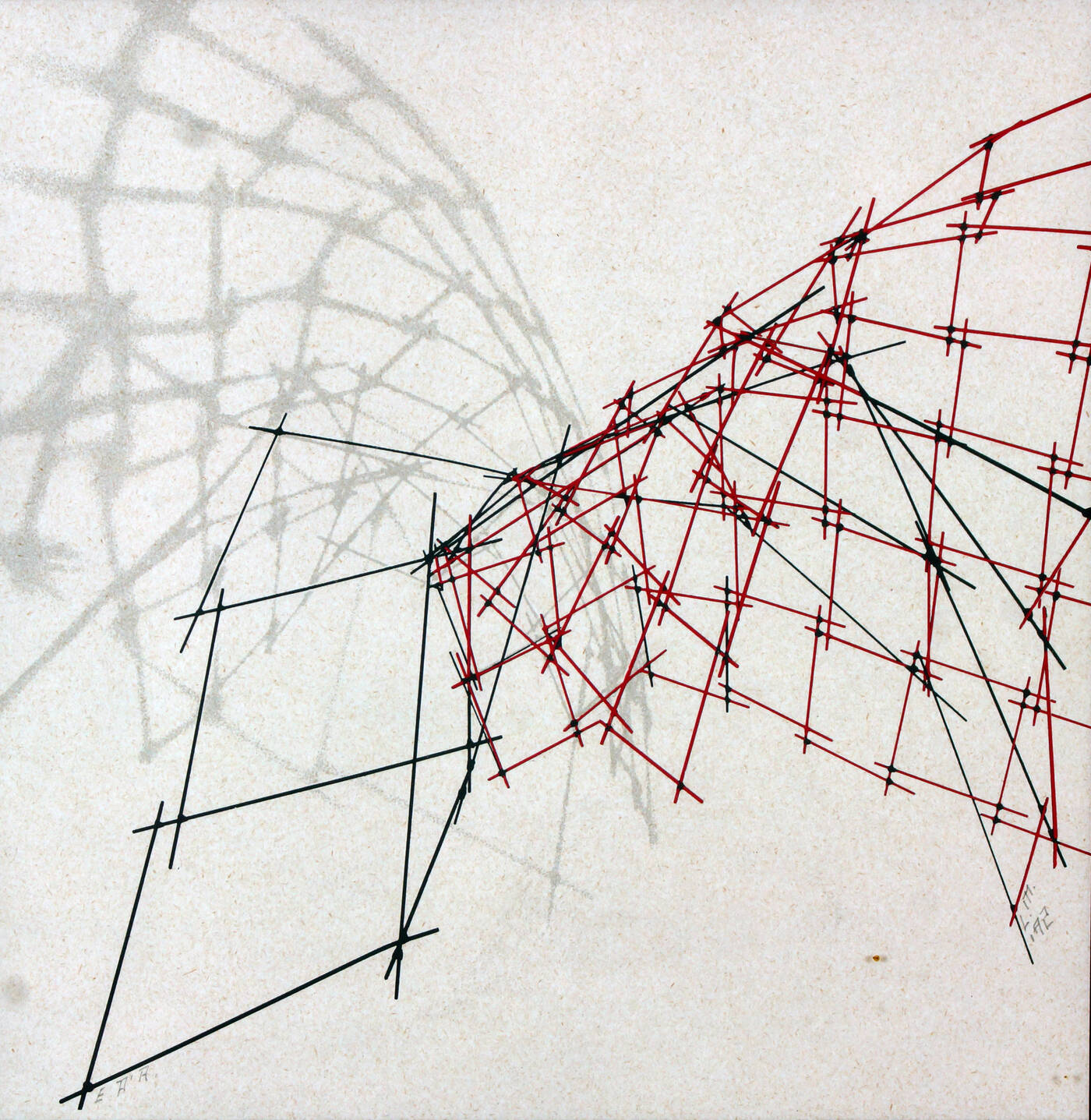 LEONARDO MOSSO - 'Avanguardia rosso/nera' 1992