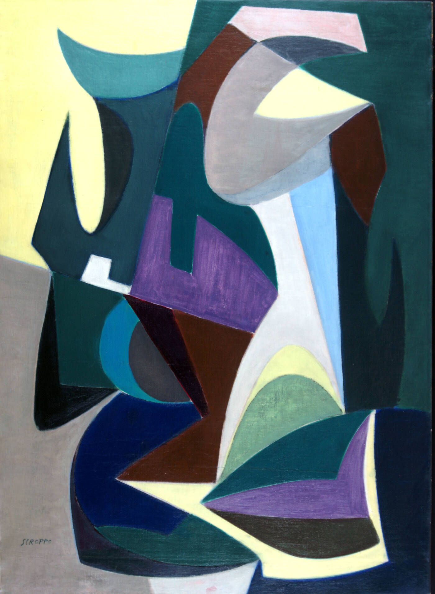 FILIPPO SCROPPO - 'Sviluppo formale (Busto)' 1948