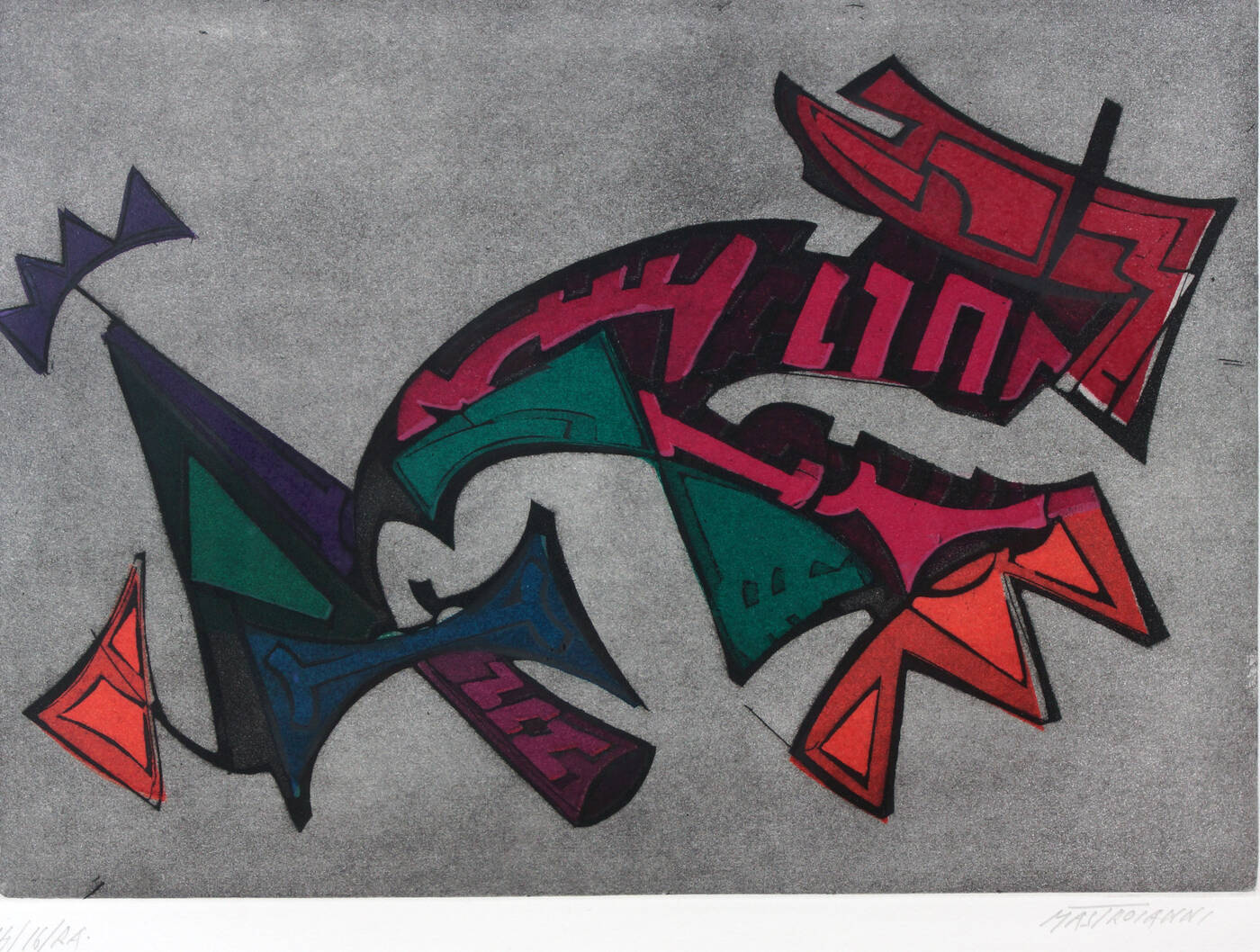 UMBERTO MASTROIANNI - 'Senza titolo'