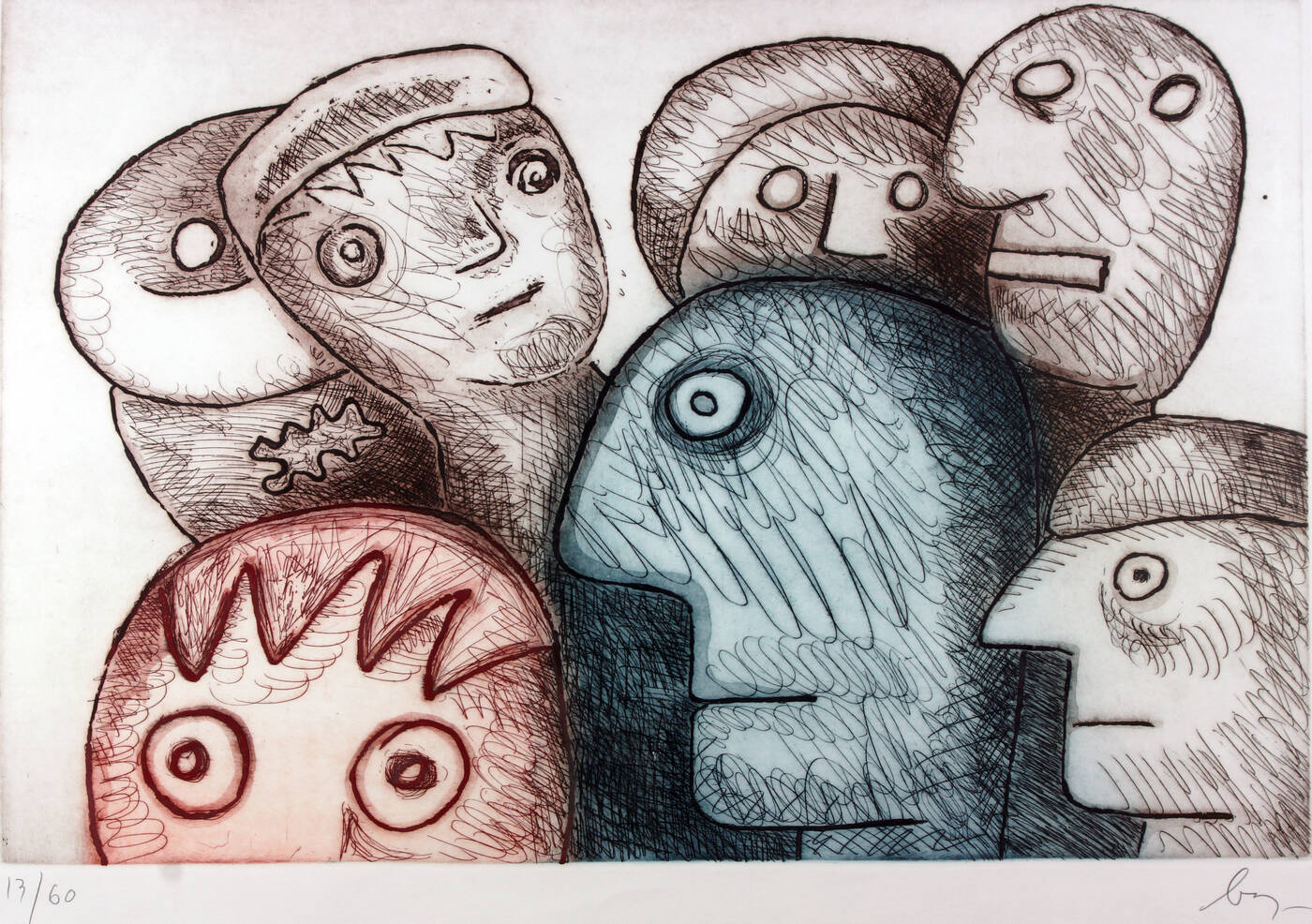 ENRICO BAJ - 'Personaggi'