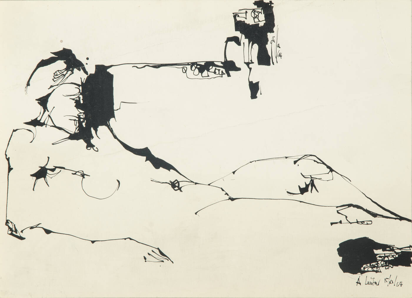 GIORGIO GRIFFA - 'Senza titolo' 15/XI/1964