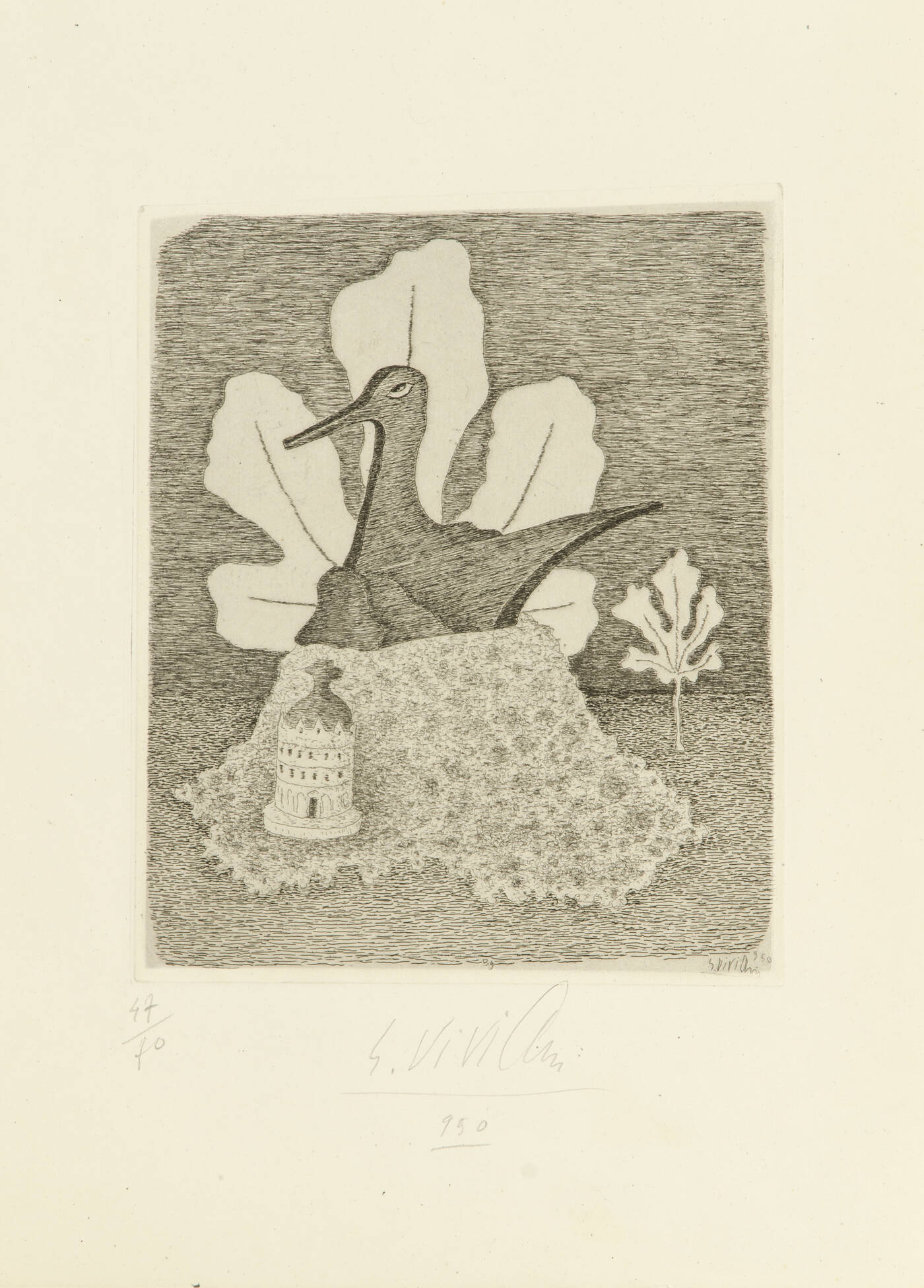 GIUSEPPE VIVIANI - 'Senza titolo' 1950