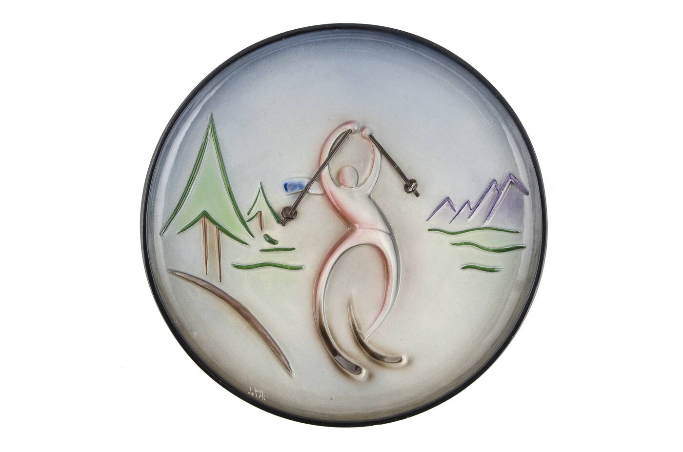 TOSIN LA FRECCIA - 'Sciatore' anni '30