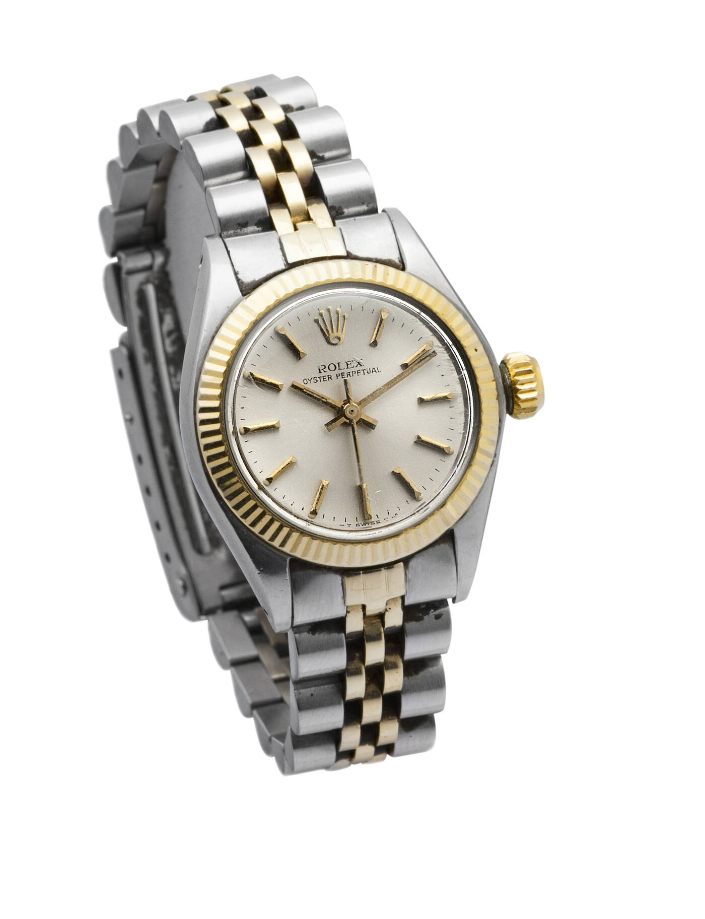 ROLEX - 'Oyster Perpetual', ref. 6719, misura lady, anni '70