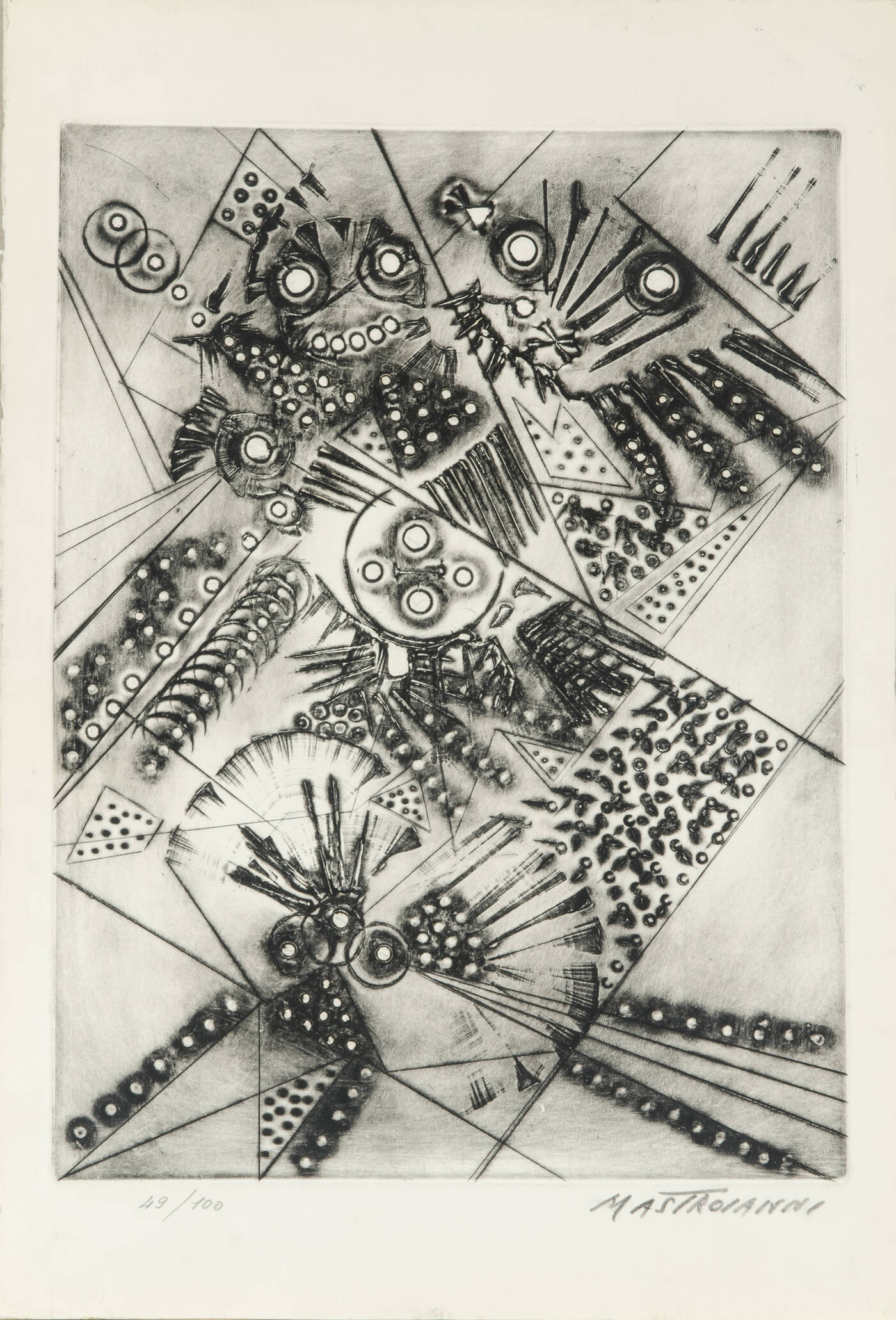 UMBERTO MASTROIANNI - 'Senza titolo'