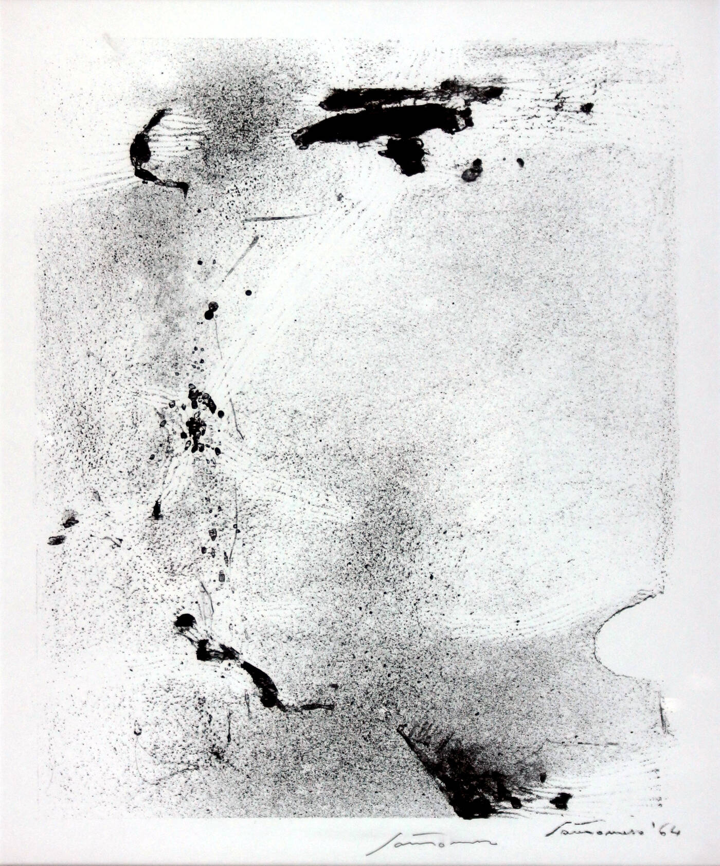 GIUSEPPE SANTOMASO - 'Senza titolo' 1964