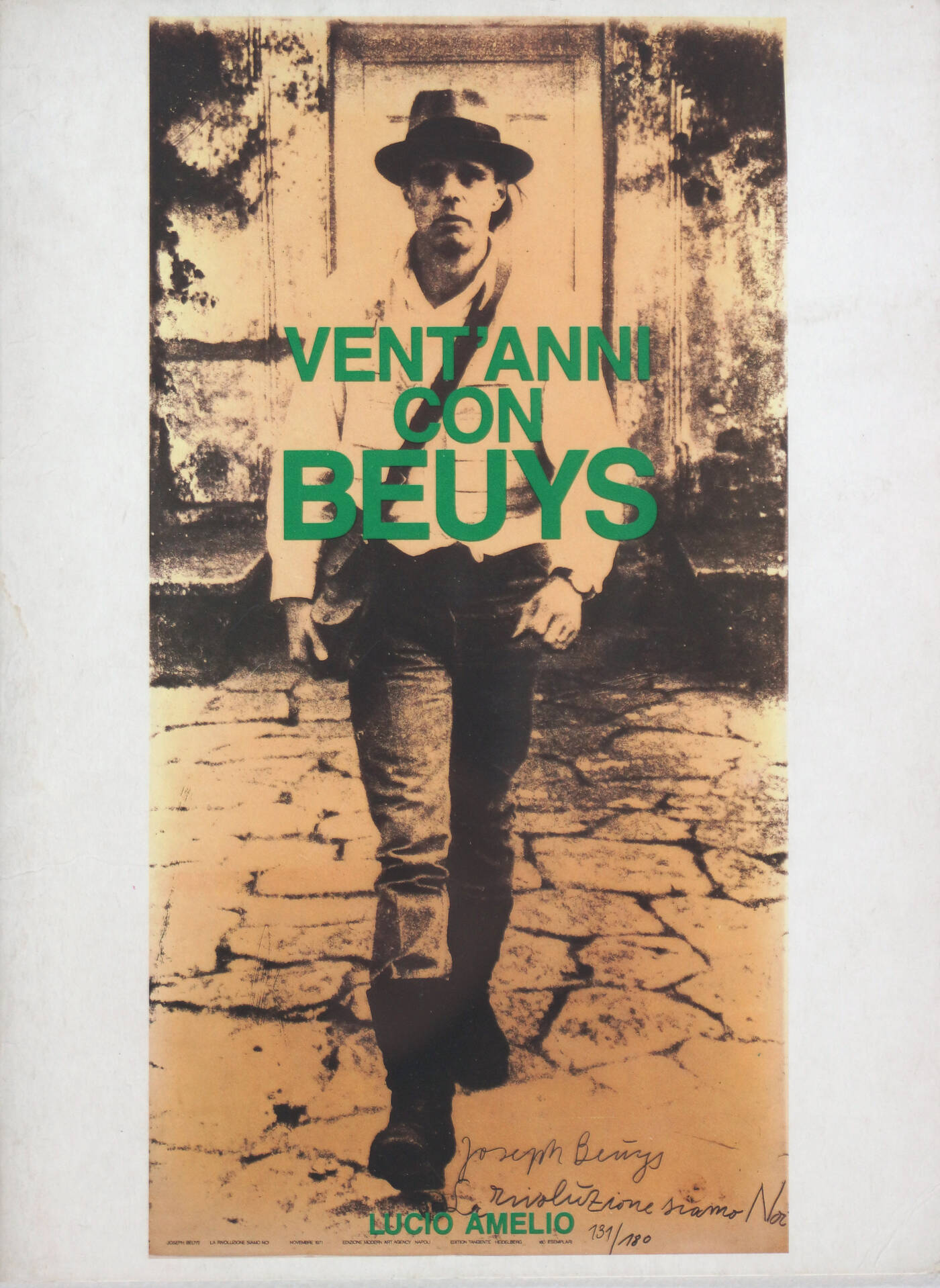 JOSEPH BEUYS - 'La rivoluzione siamo noi'