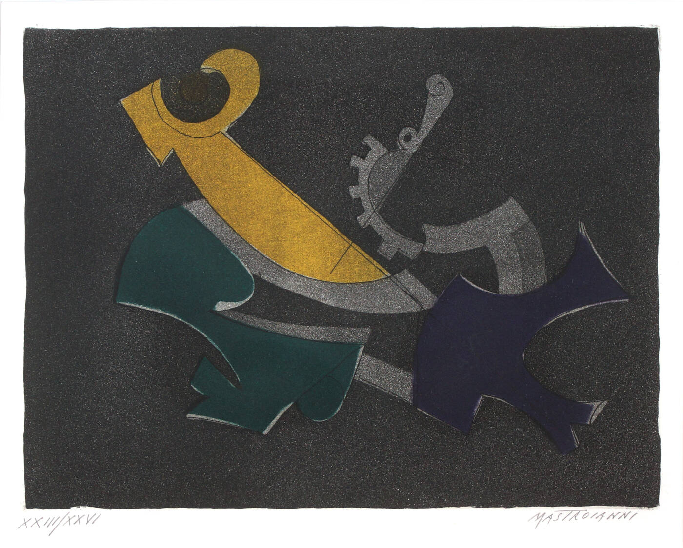 UMBERTO MASTROIANNI - 'Ippogrifo' 1974