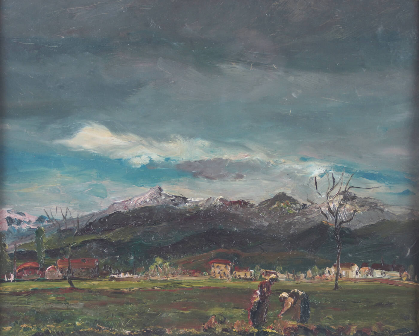 ROMOLO GARRONE - 'Paesaggio campestre' 