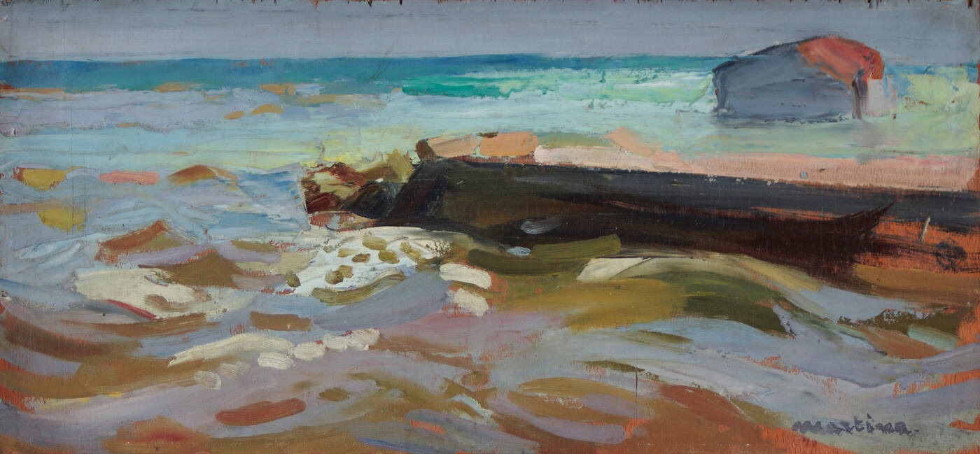 PIERO MARTINA - 'Paesaggio marino'