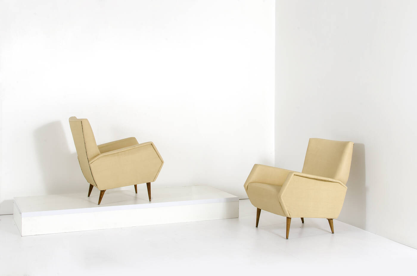 GIO PONTI - Coppia di poltrone mod. 803