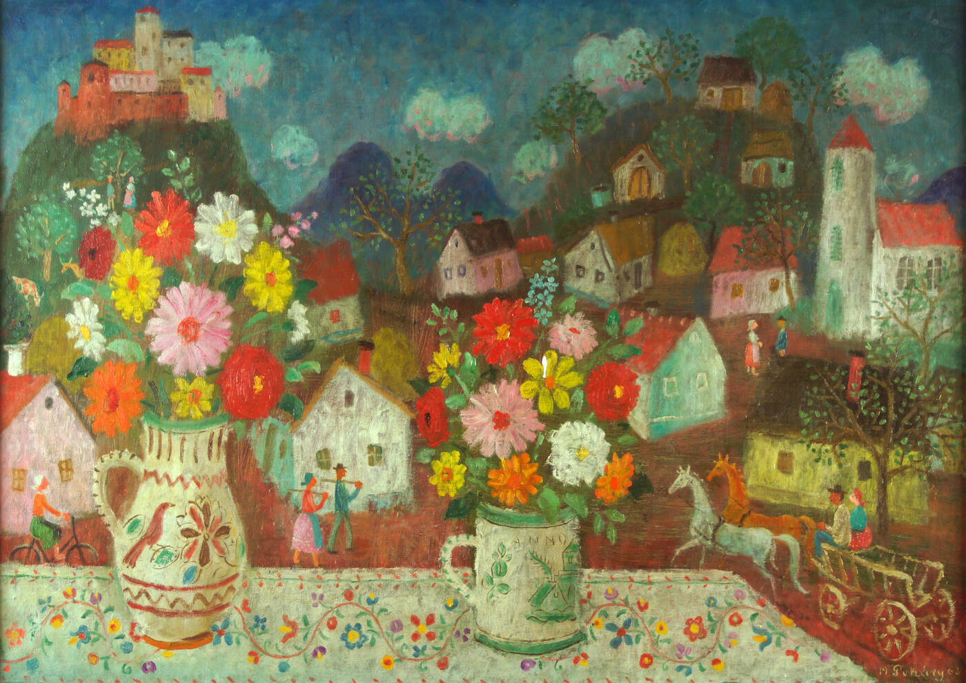 ISTVAN PEKARY - 'Fiori' 1963