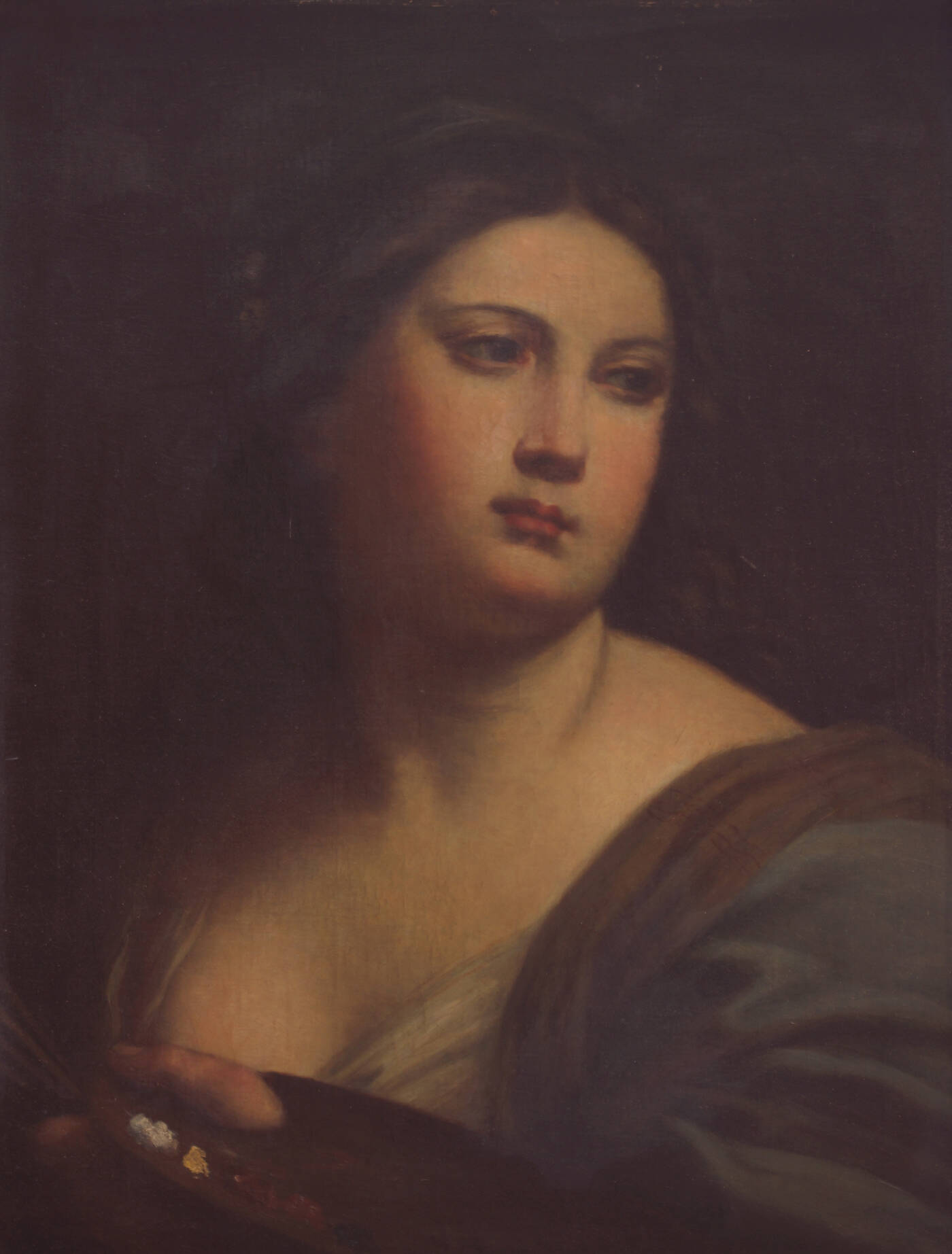 PITTRICE DI SCUOLA TOSCANA PRIMA META' XIX SECOLO - 'Autoritratto'