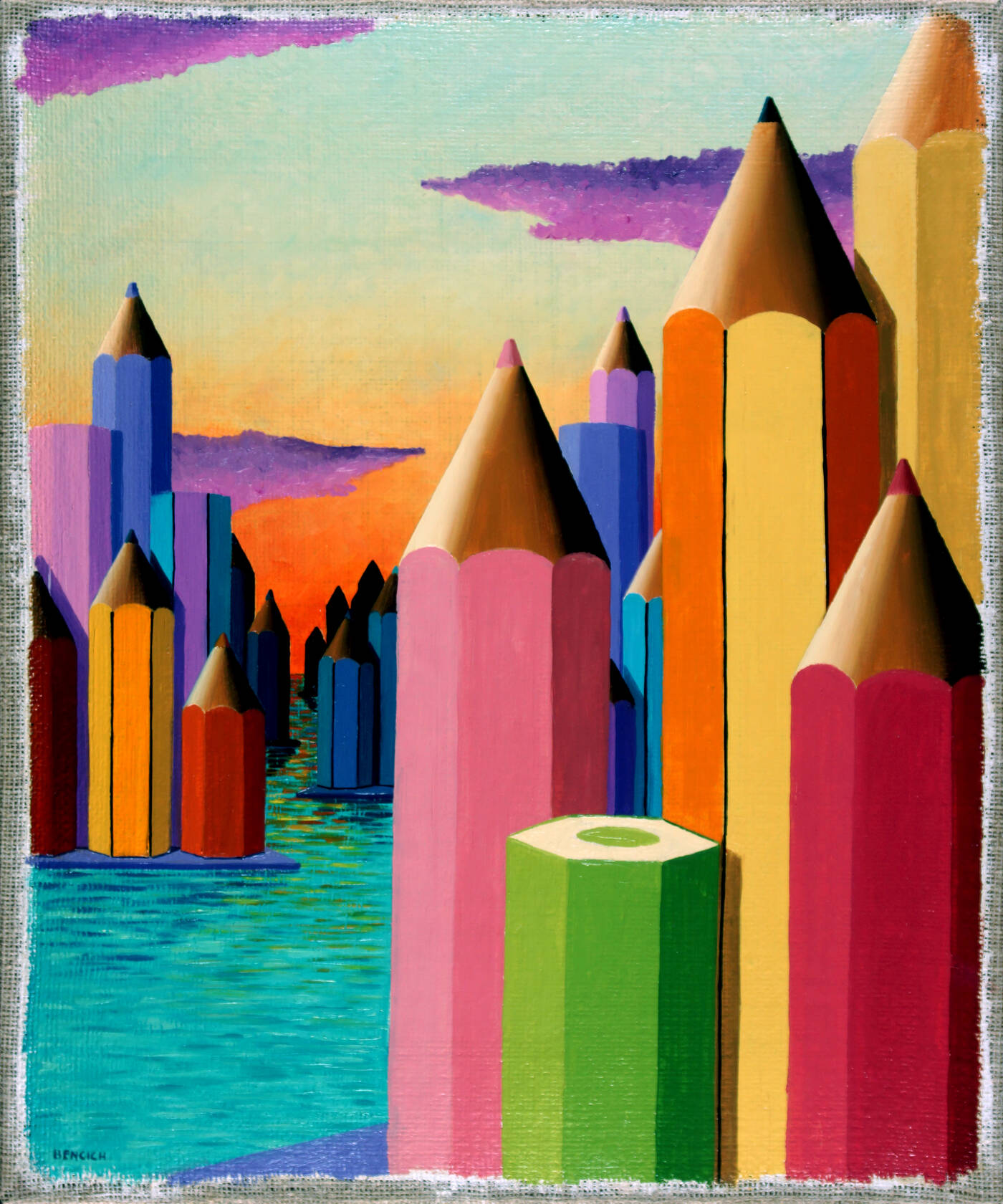 ANTONIO BENCICH - 'Metropoli' 2014