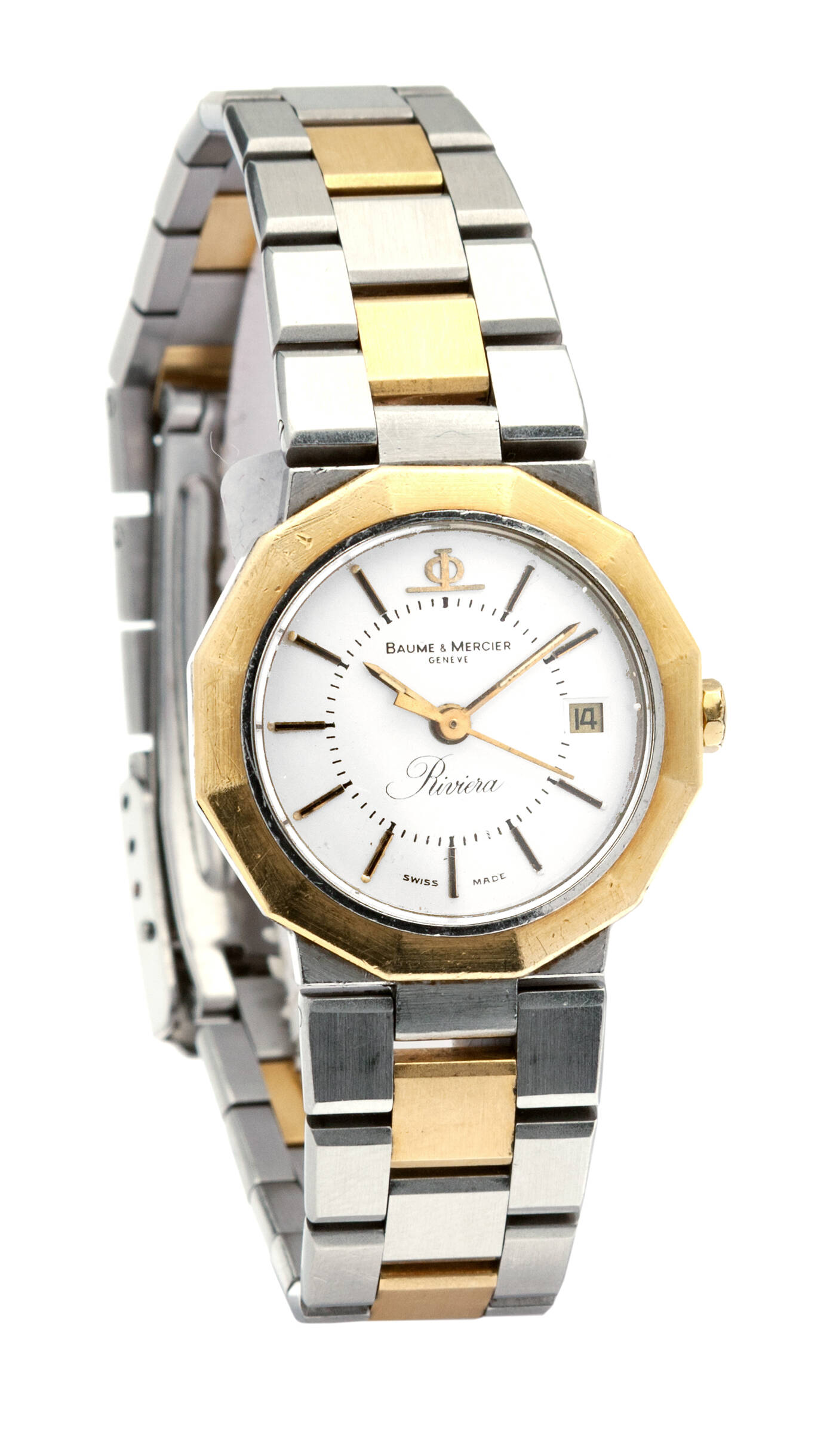 BAUME & MERCIER - Mod. 'Riviera', ref. A5221, misura lady, anni '90