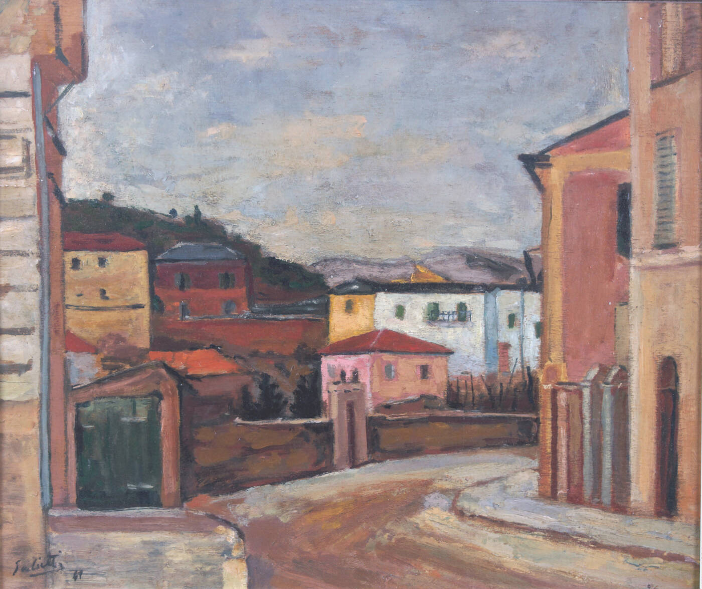 ALBERTO SALIETTI - 'Paesaggio' 1941
