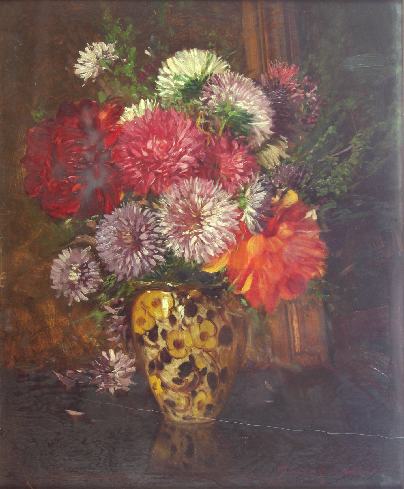 OTTORINO CAMPAGNARI - 'Vaso di fiori'